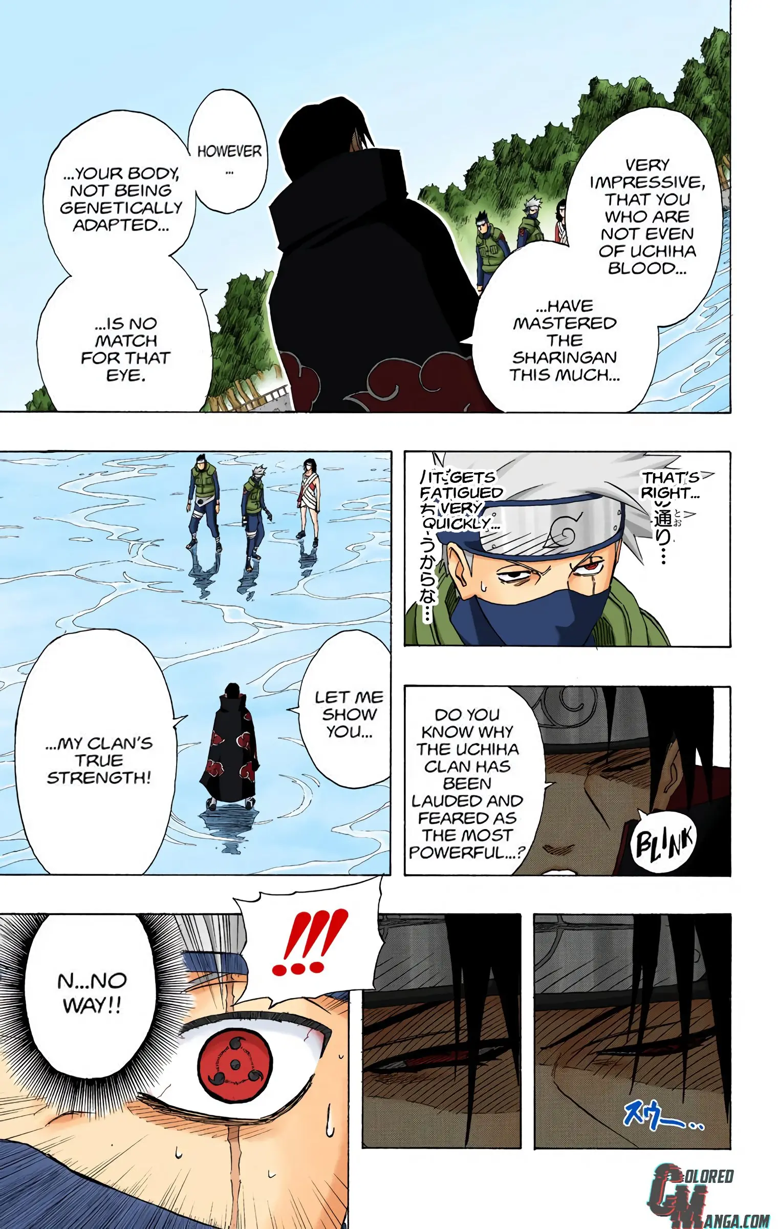 Naruto Colored Manga Online, chapter 142, page 13