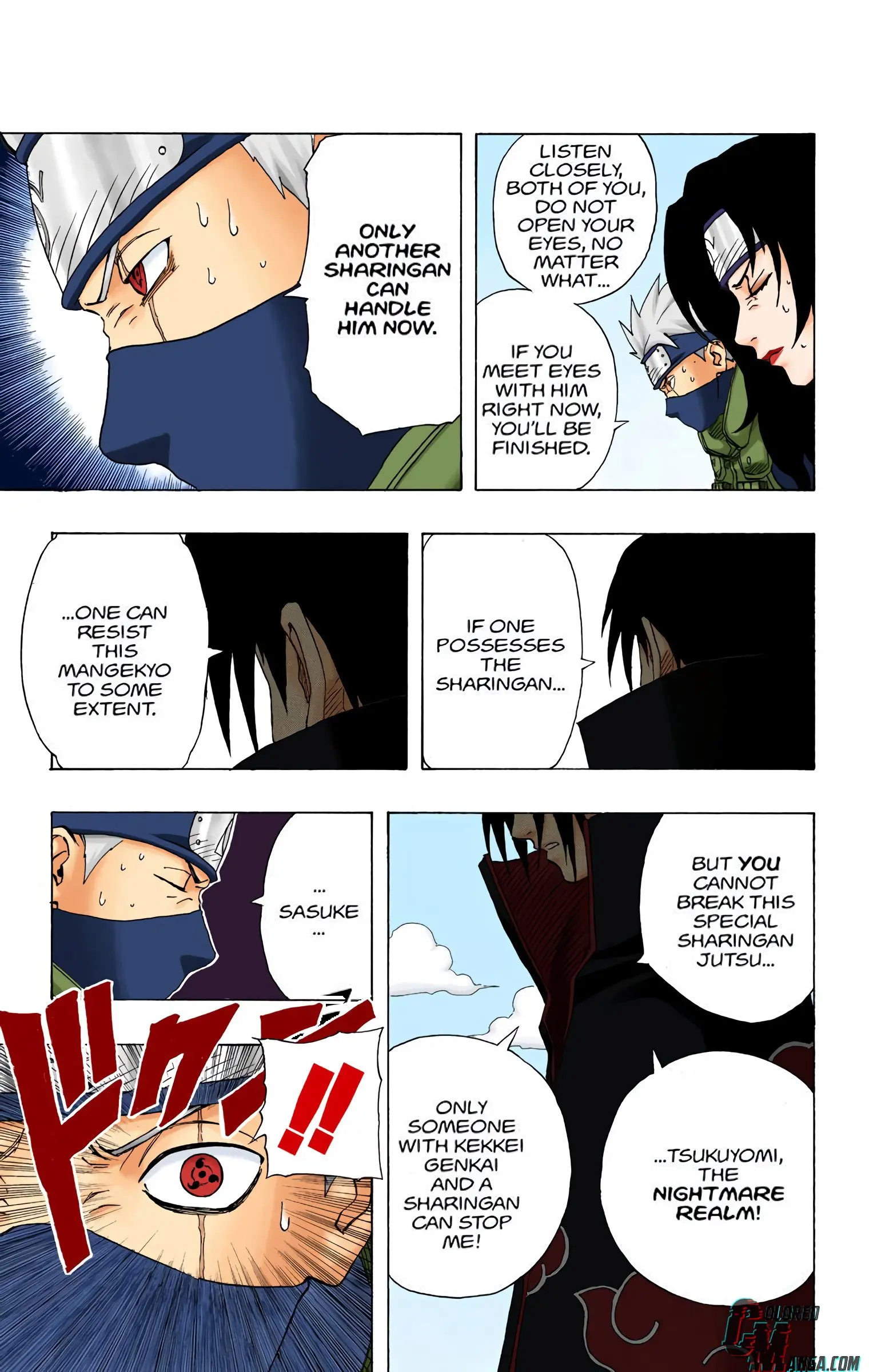 Naruto Colored Manga Online, chapter 142, page 15