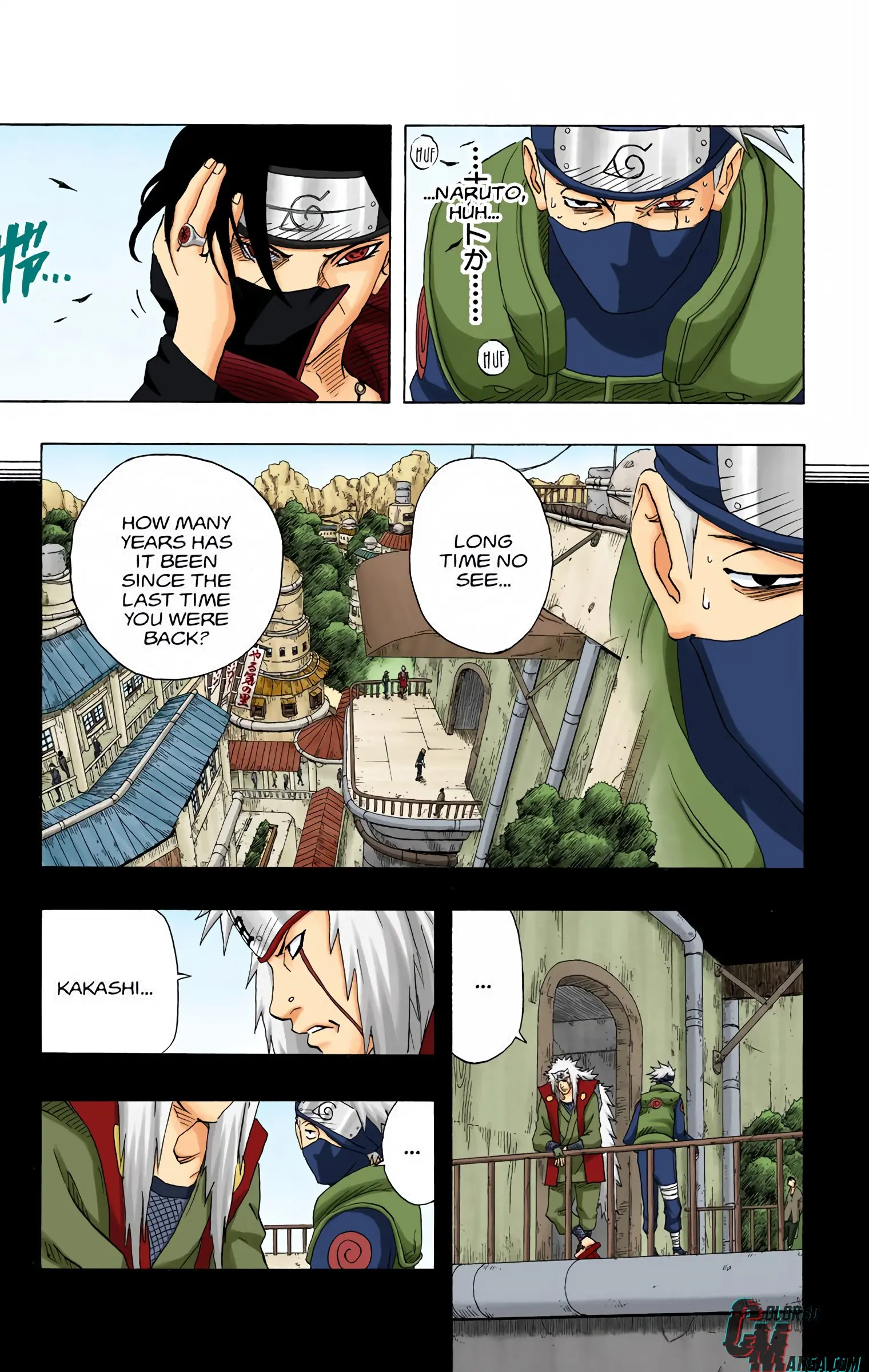 Naruto Colored Manga Online, chapter 143, page 3
