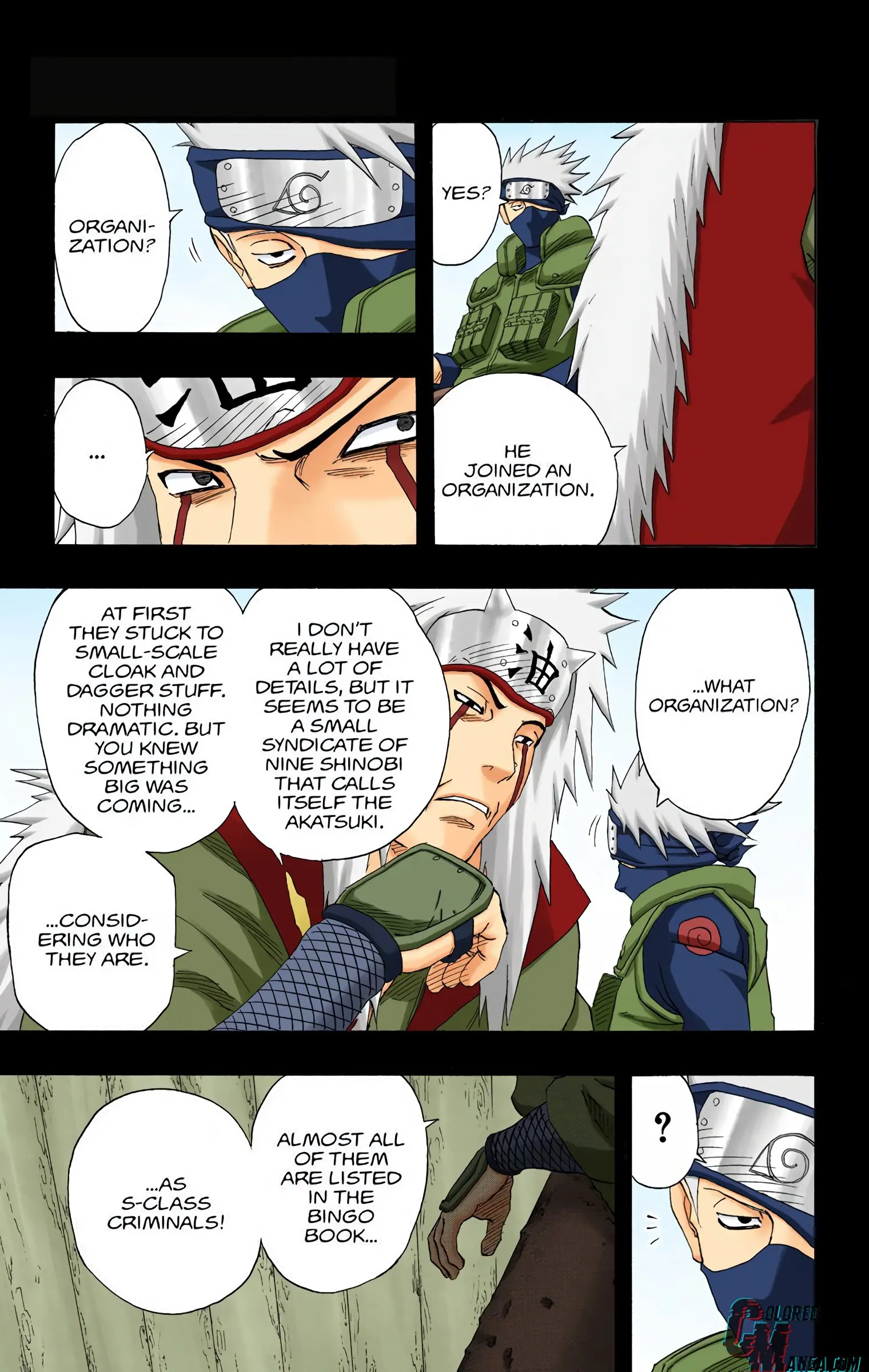 Naruto Colored Manga Online, chapter 143, page 5