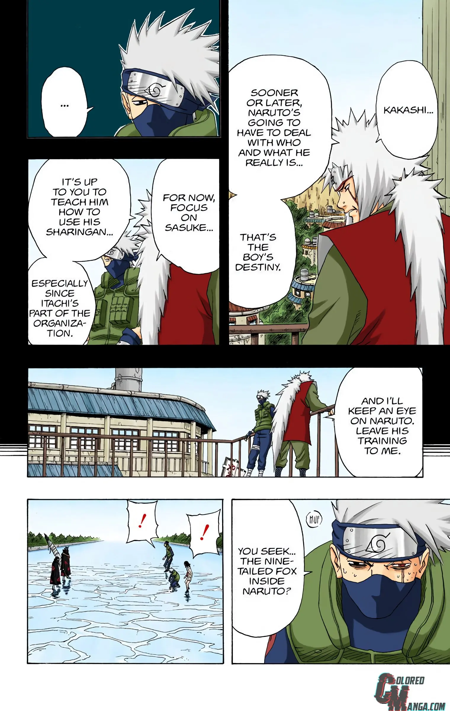 Naruto Colored Manga Online, chapter 143, page 8