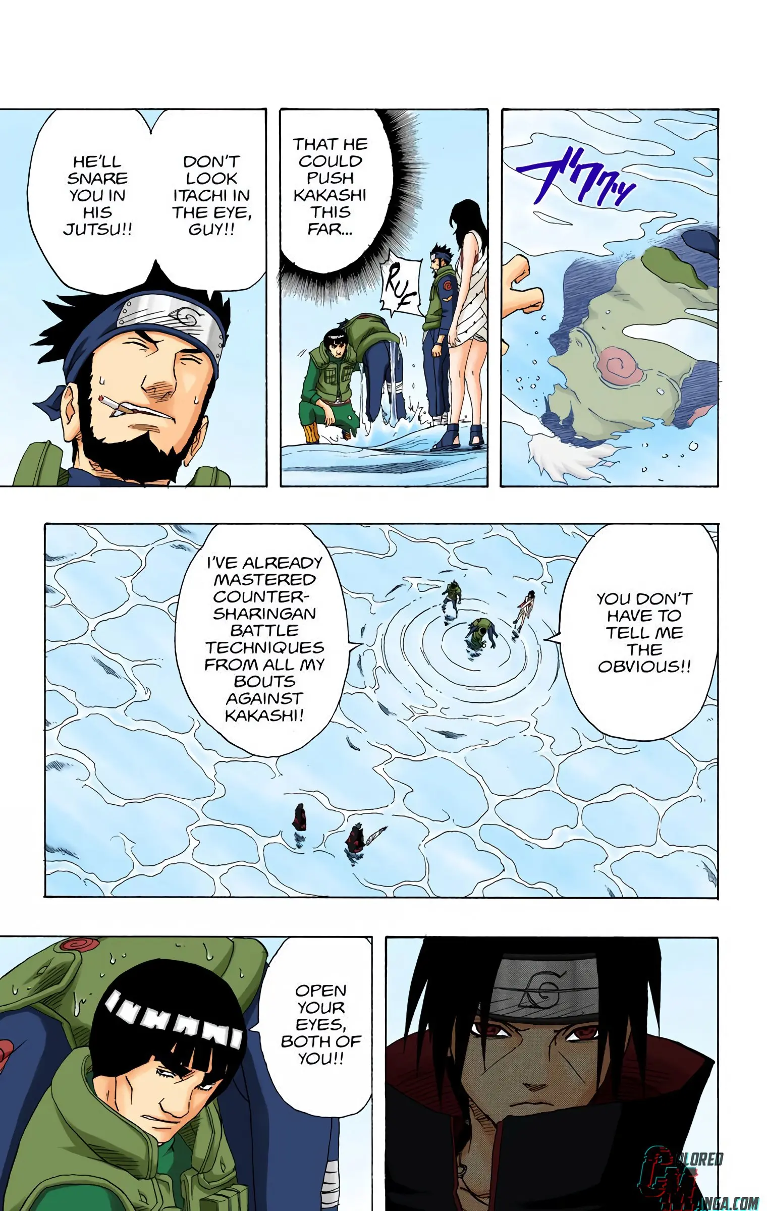 Naruto Colored Manga Online, chapter 143, page 12