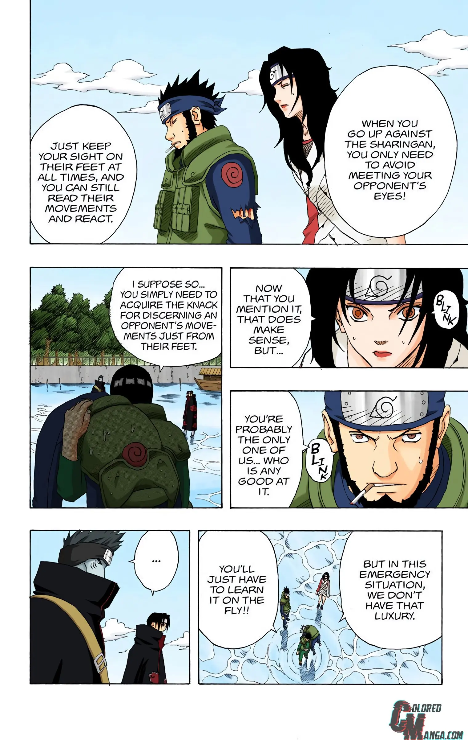 Naruto Colored Manga Online, chapter 143, page 13