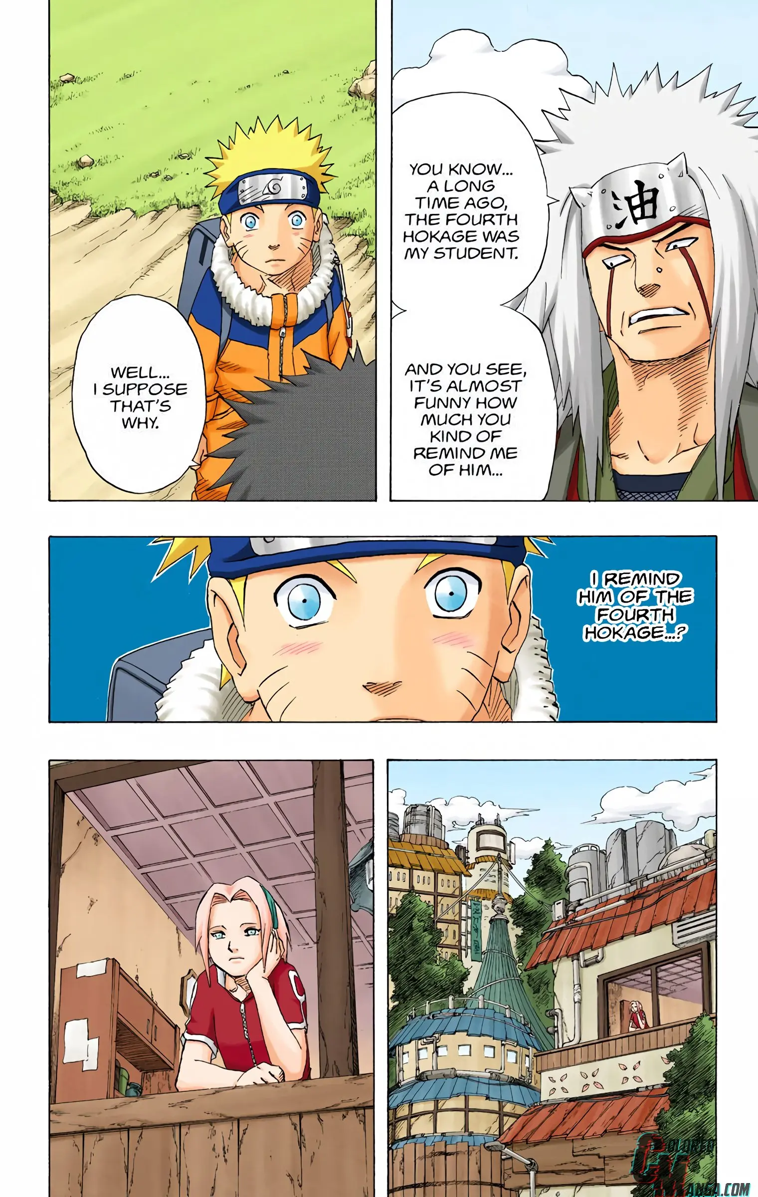 Naruto Colored Manga Online, chapter 144, page 4