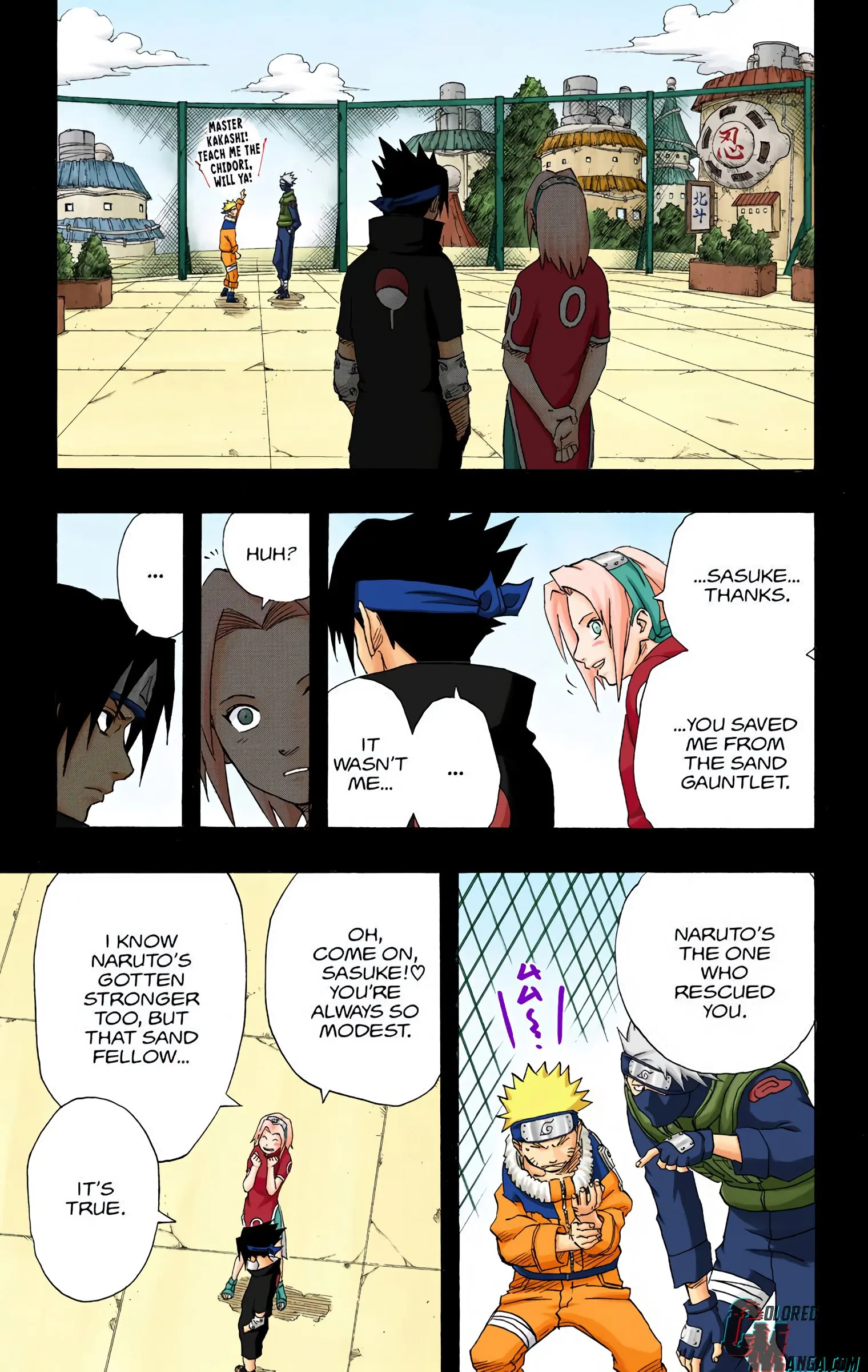 Naruto Colored Manga Online, chapter 144, page 5