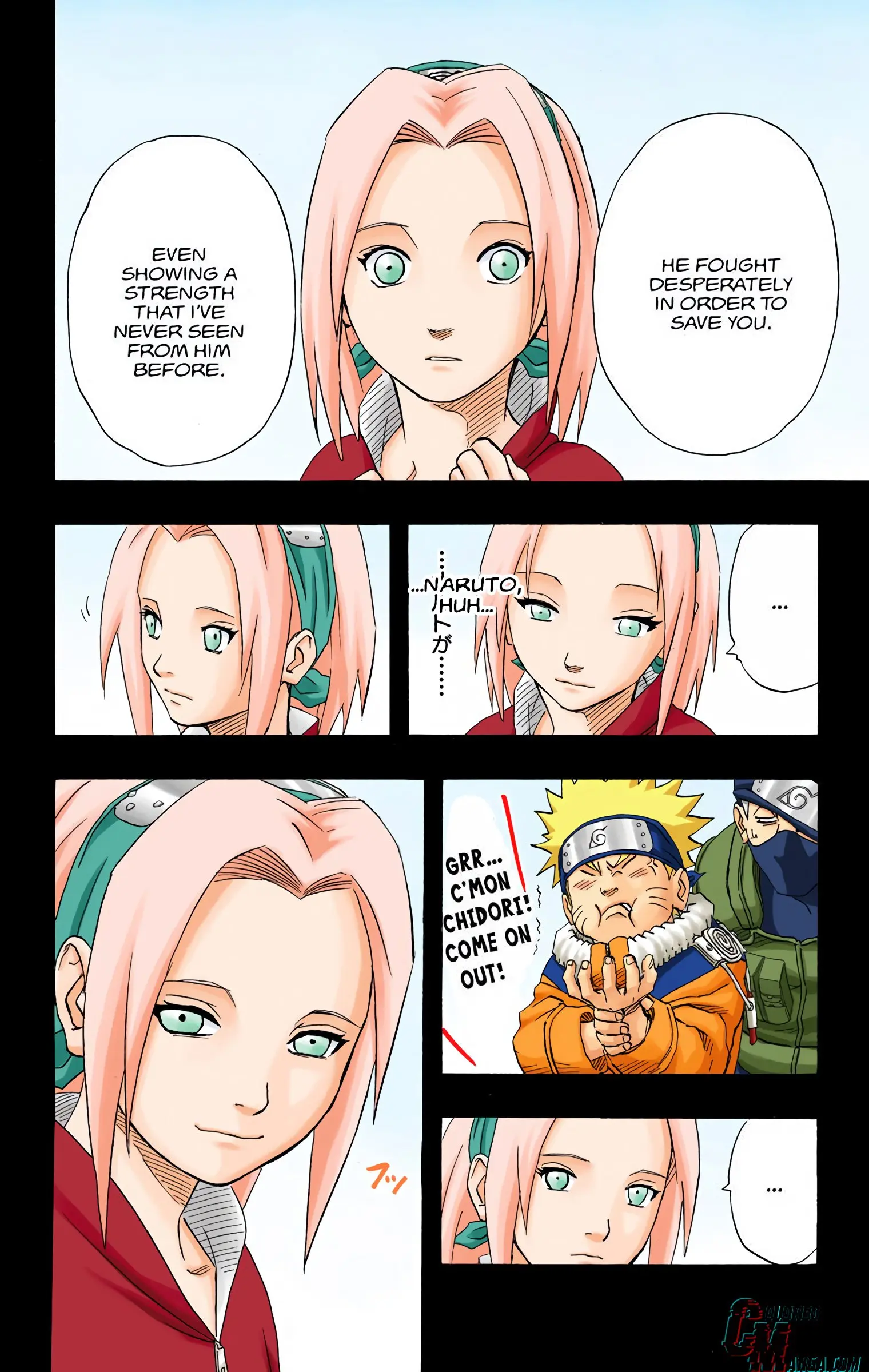 Naruto Colored Manga Online, chapter 144, page 6