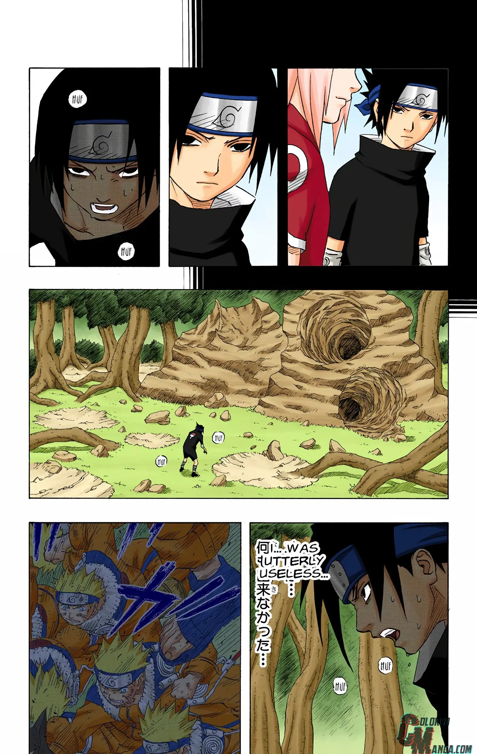 Naruto Colored Manga Online, chapter 144, page 7