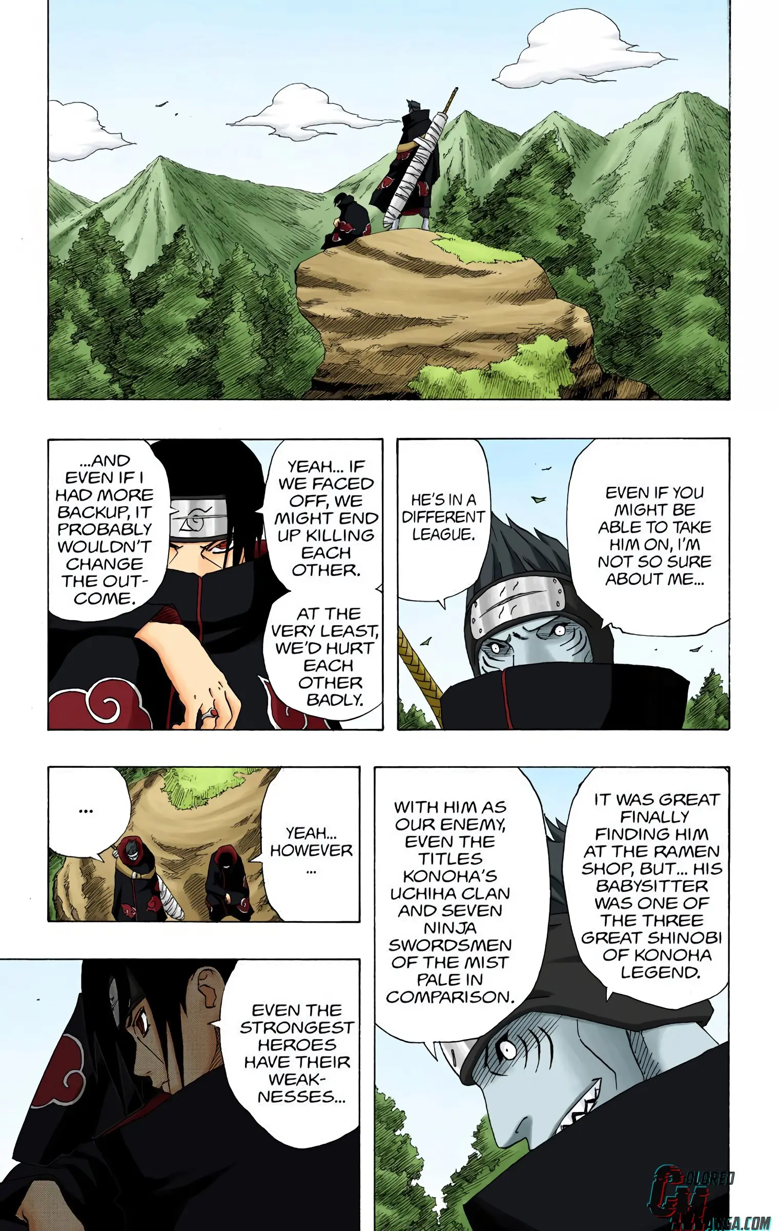 Naruto Colored Manga Online, chapter 144, page 9