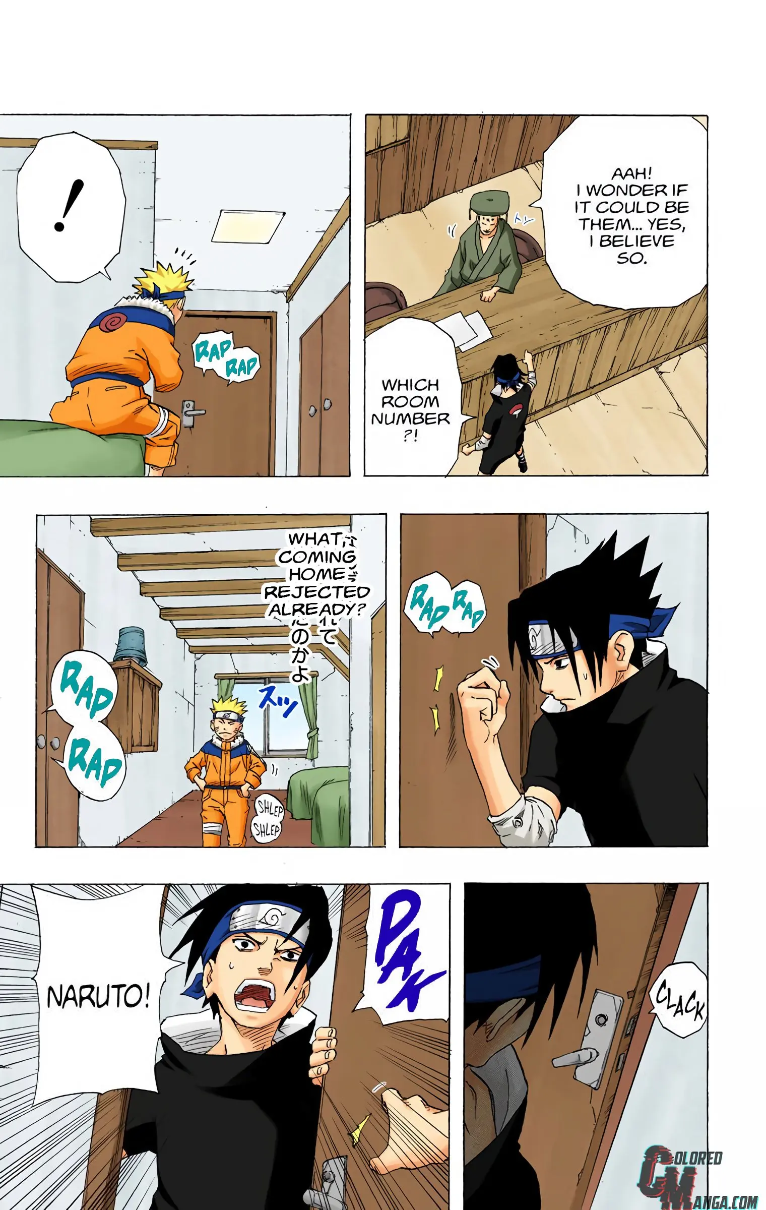 Naruto Colored Manga Online, chapter 144, page 17
