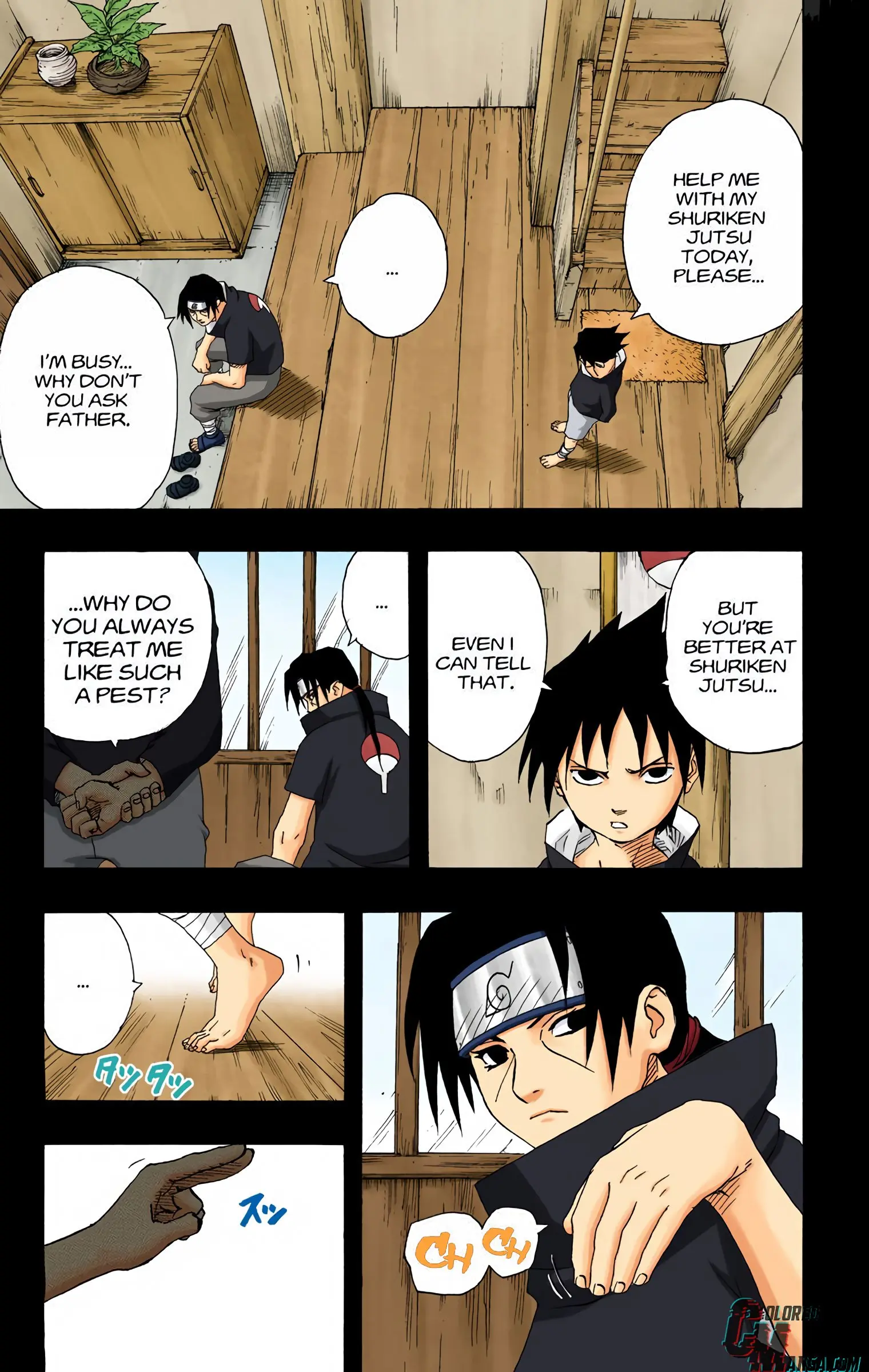 Naruto Colored Manga Online, chapter 145, page 11