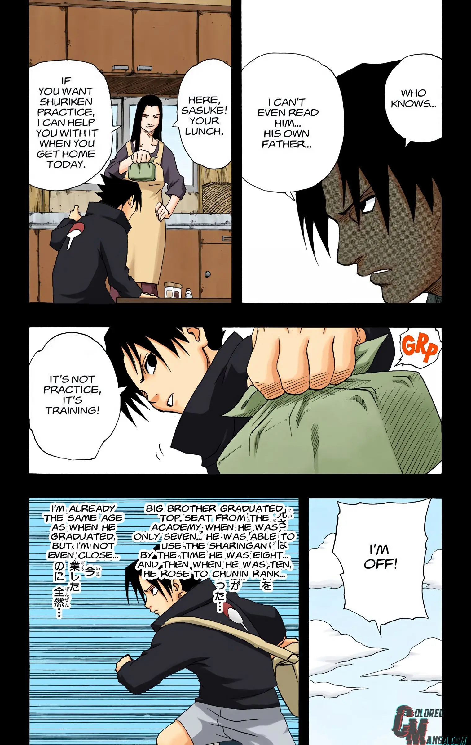Naruto Colored Manga Online, chapter 145, page 15