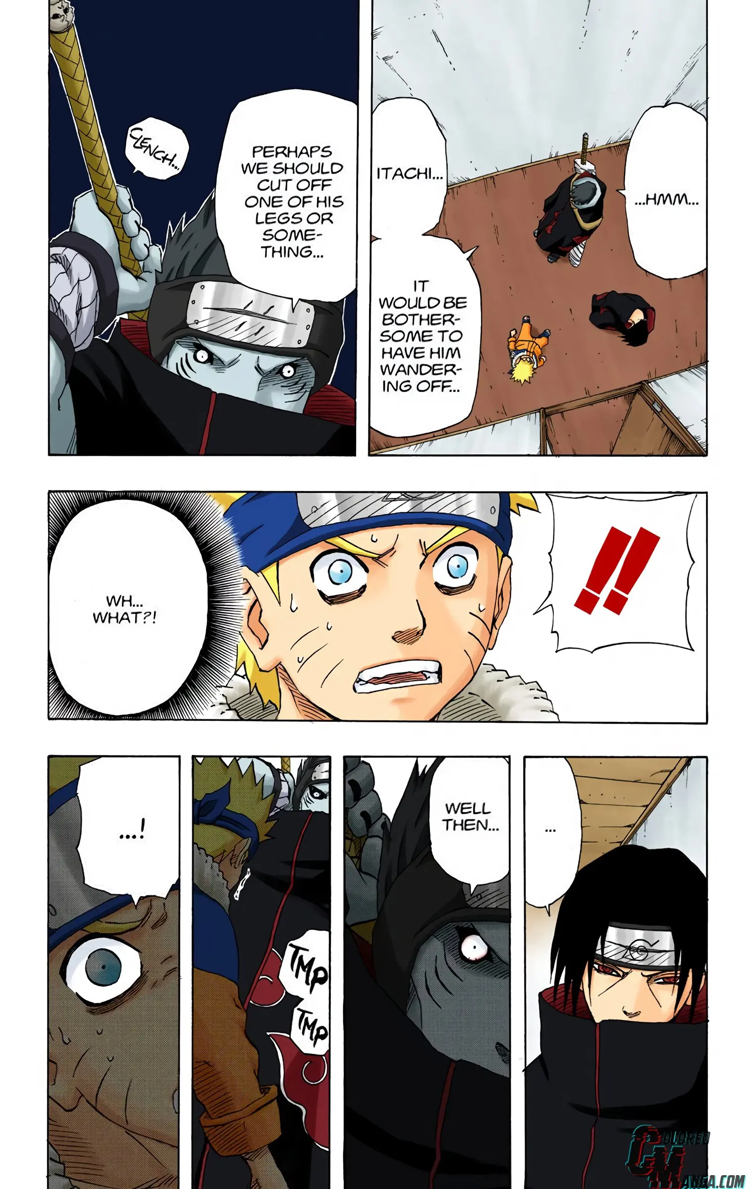 Naruto Colored Manga Online, chapter 145, page 23