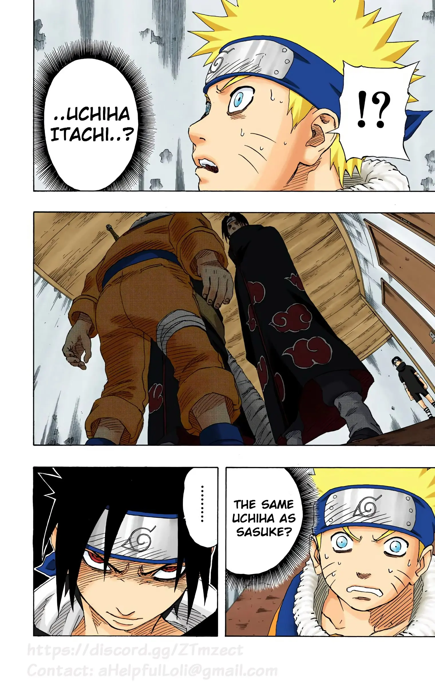 Naruto Colored Manga Online, chapter 146, page 2