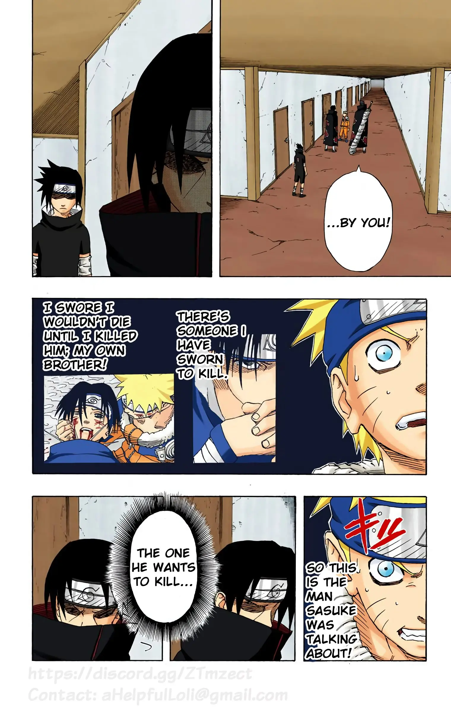 Naruto Colored Manga Online, chapter 146, page 4