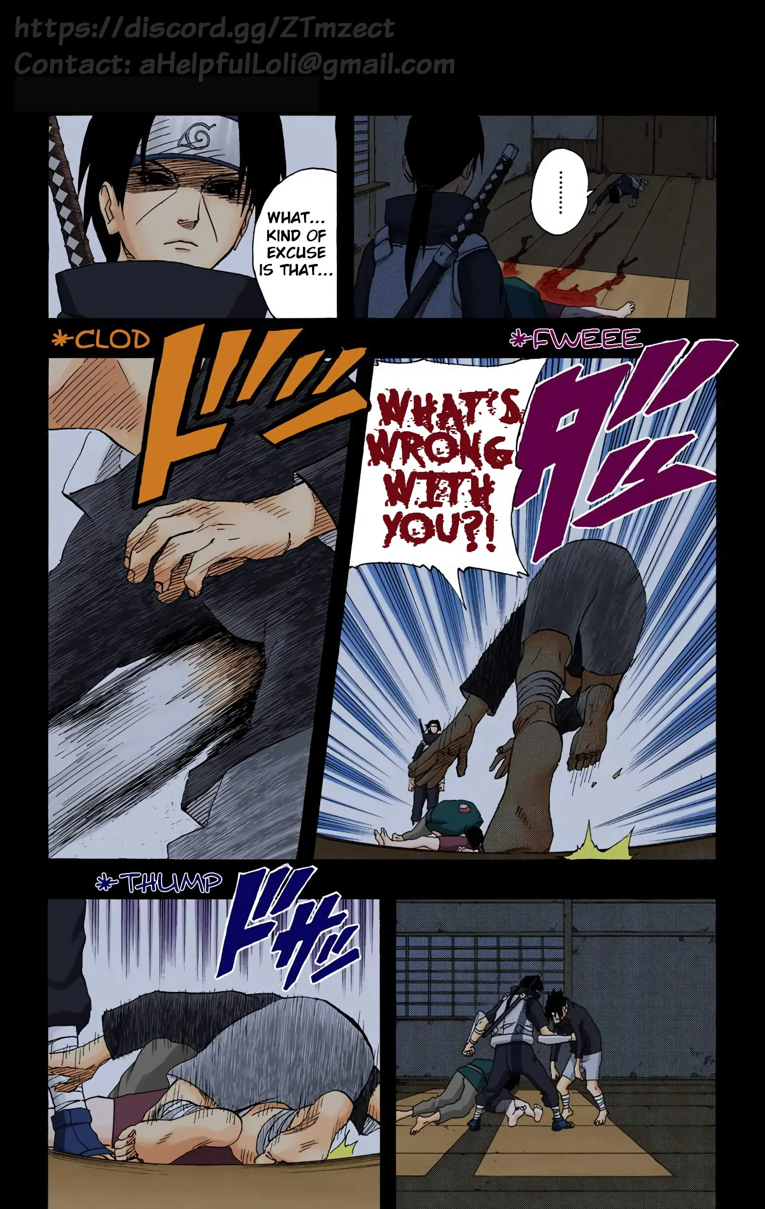 Naruto Colored Manga Online, chapter 146, page 9