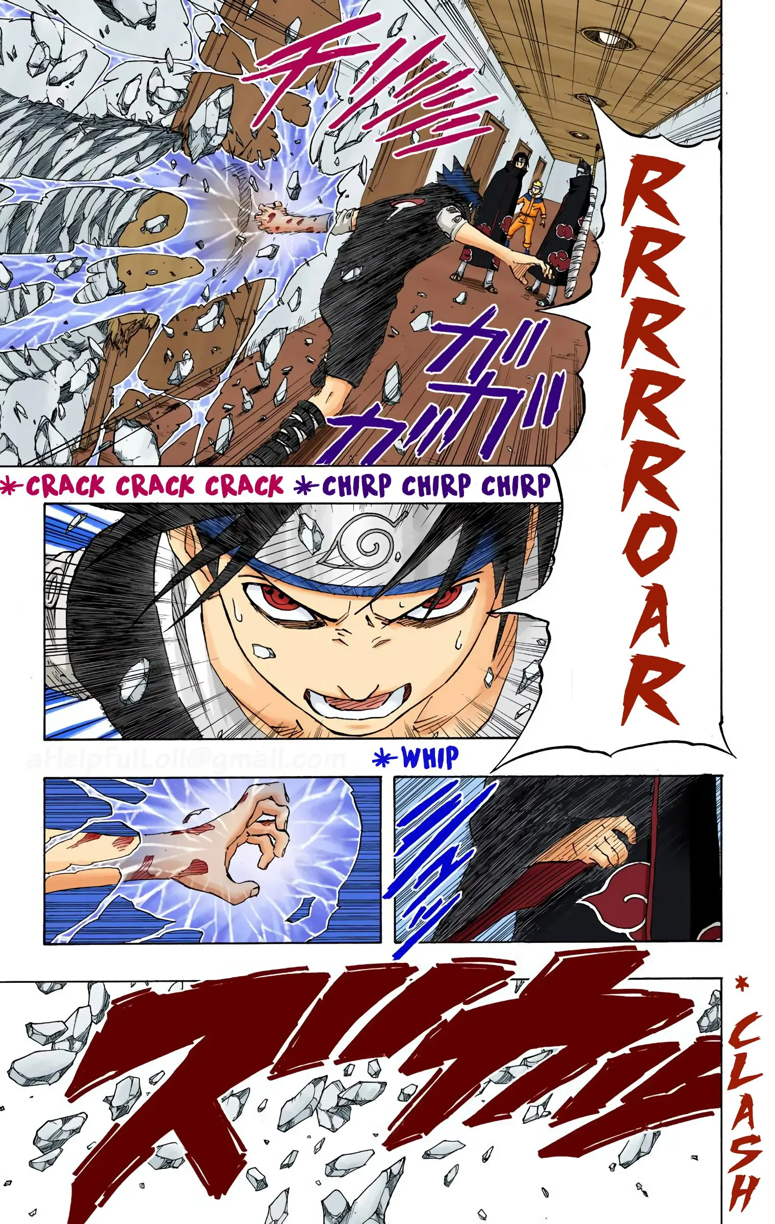 Naruto Colored Manga Online, chapter 146, page 13