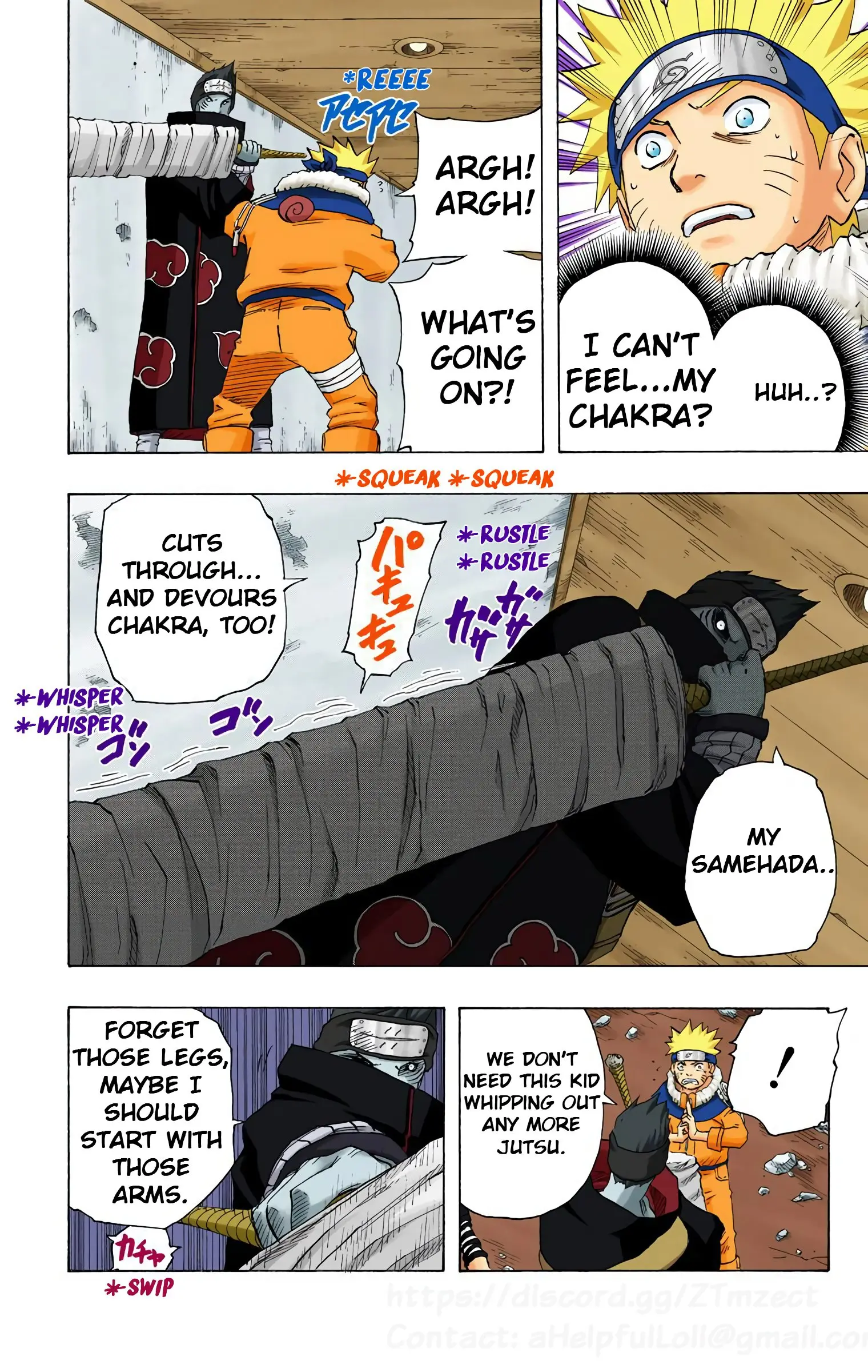 Naruto Colored Manga Online, chapter 146, page 17