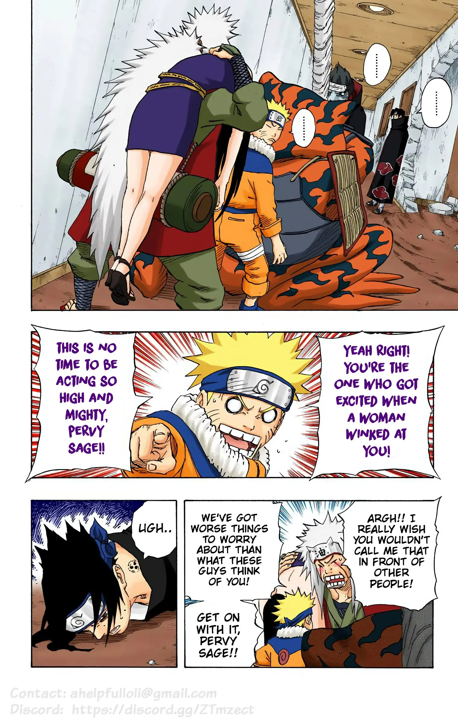 Naruto Colored Manga Online, chapter 147, page 2