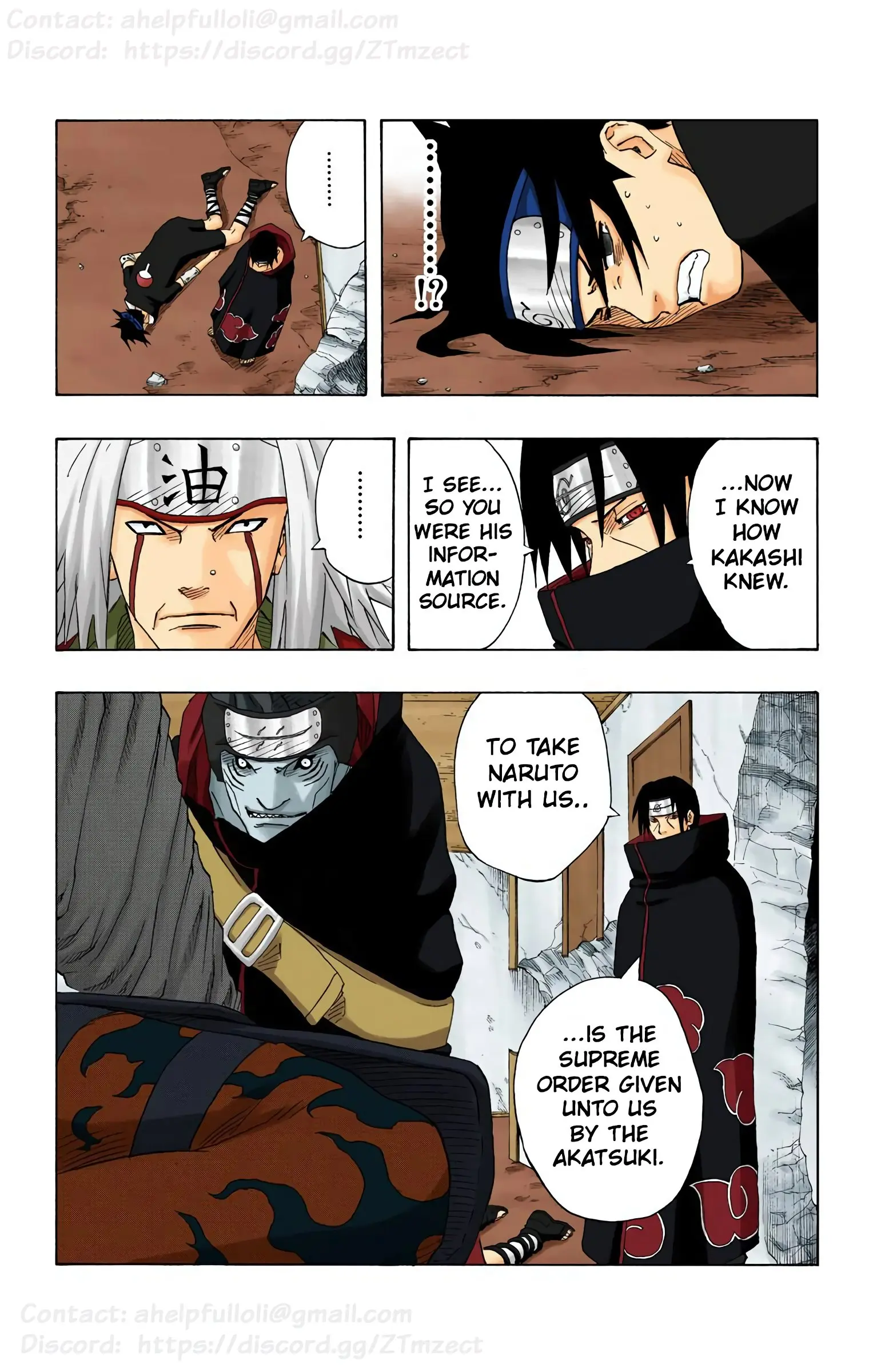 Naruto Colored Manga Online, chapter 147, page 5