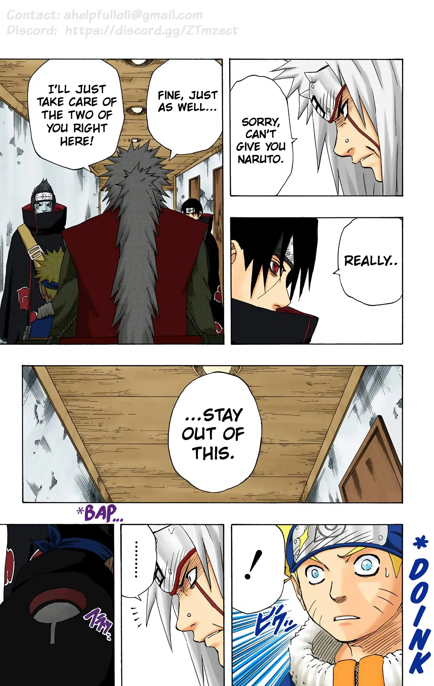 Naruto Colored Manga Online, chapter 147, page 7