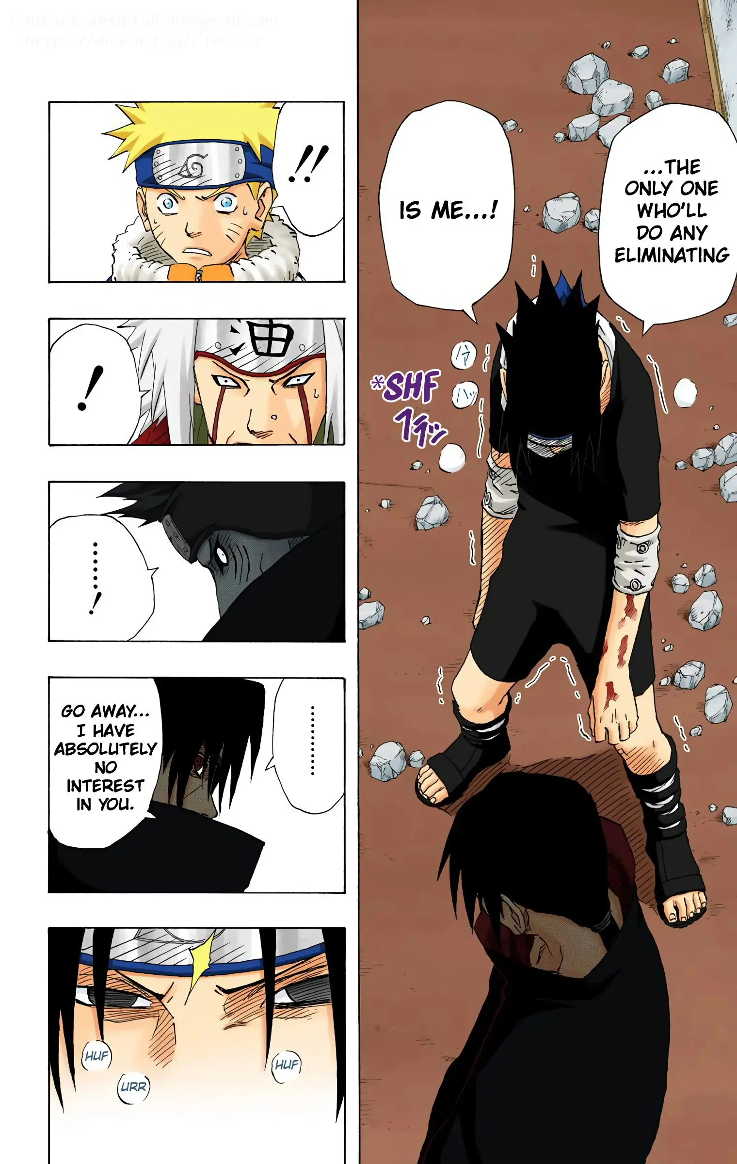 Naruto Colored Manga Online, chapter 147, page 8