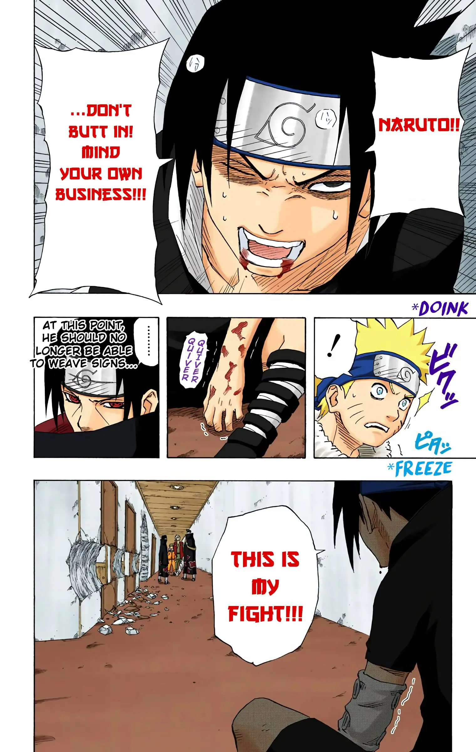Naruto Colored Manga Online, chapter 147, page 10
