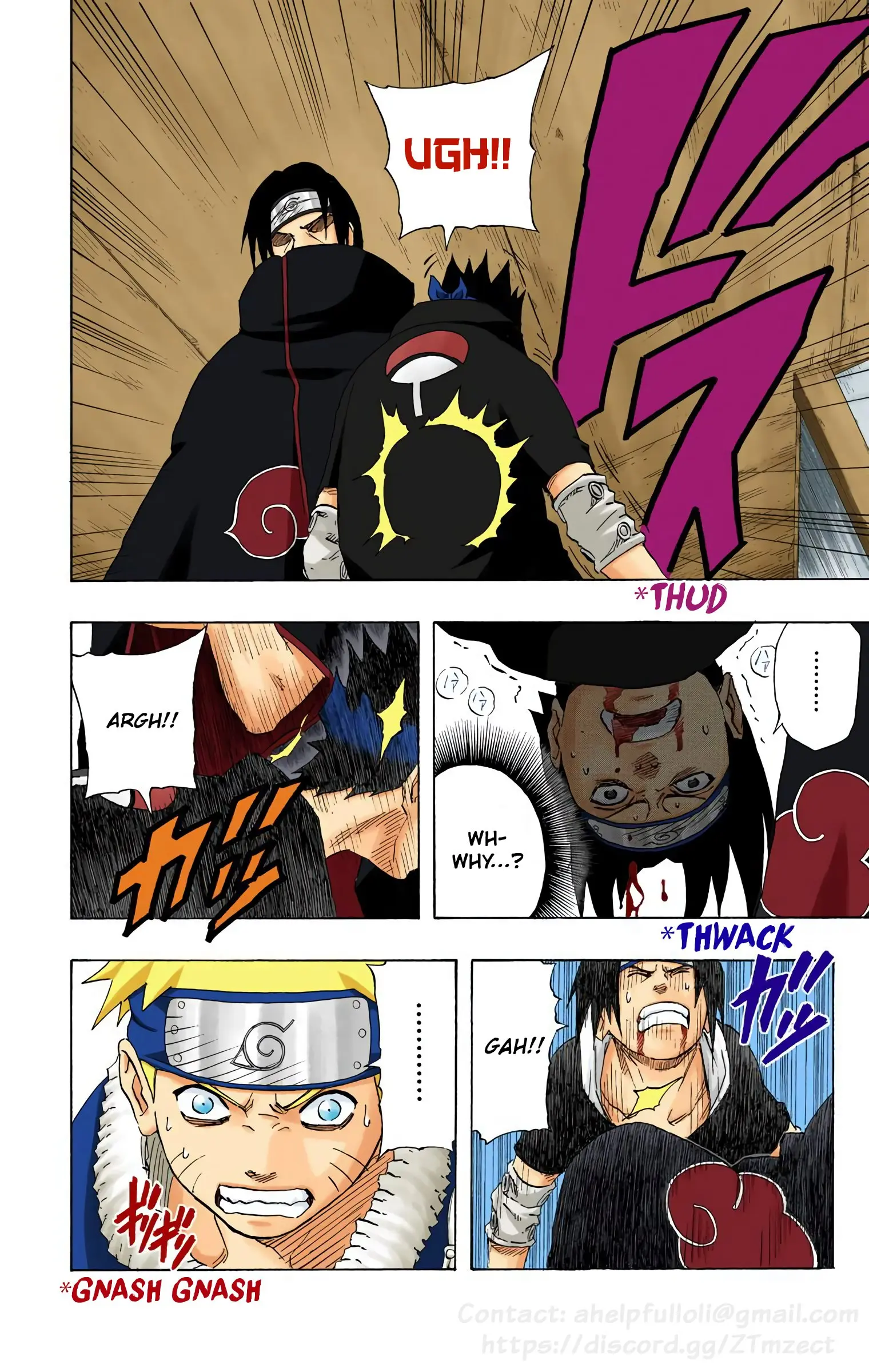 Naruto Colored Manga Online, chapter 147, page 12