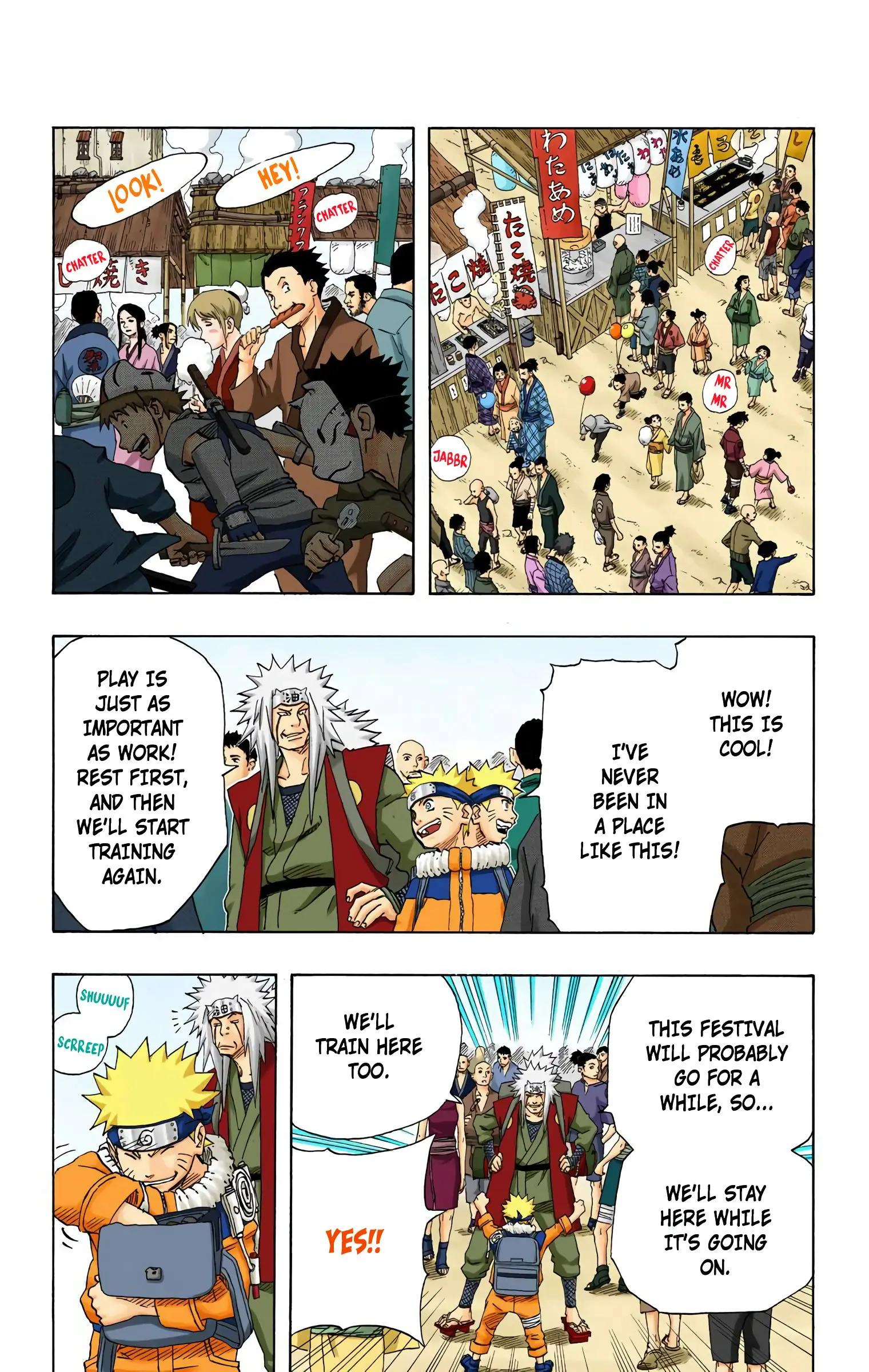 Naruto Colored Manga Online, chapter 150, page 3