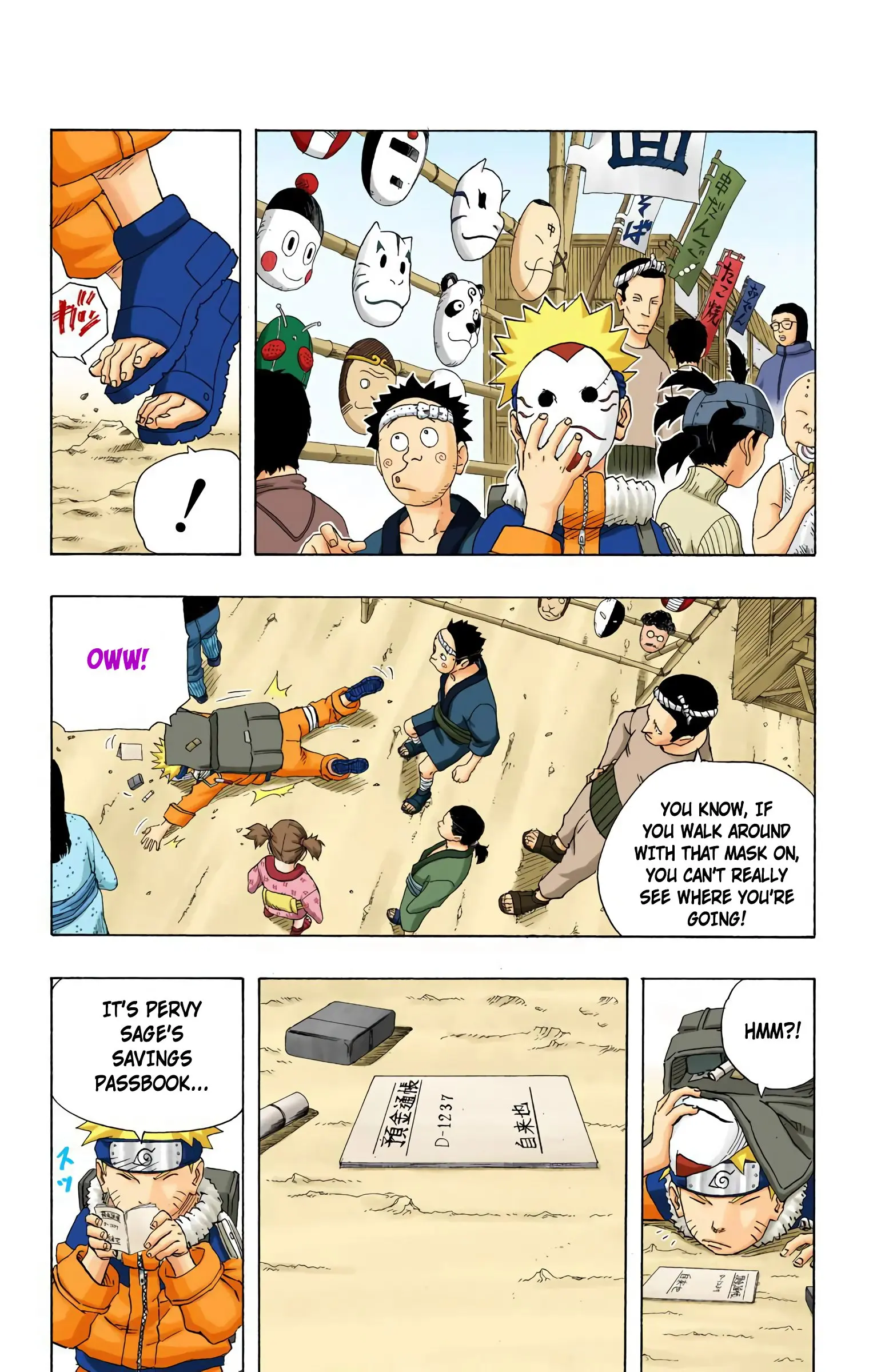 Naruto Colored Manga Online, chapter 150, page 7