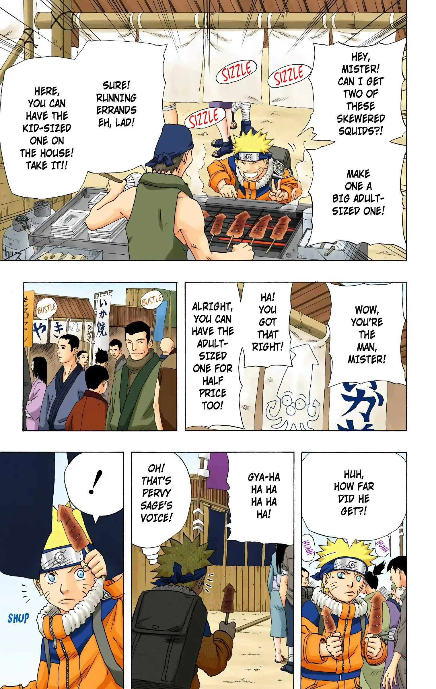 Naruto Colored Manga Online, chapter 150, page 9