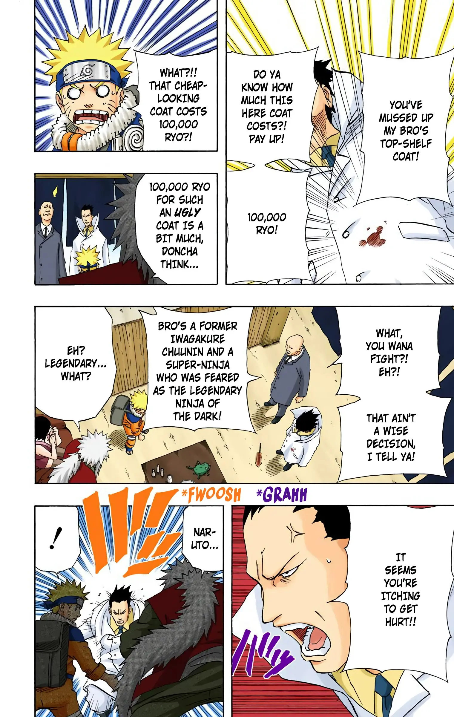 Naruto Colored Manga Online, chapter 150, page 12