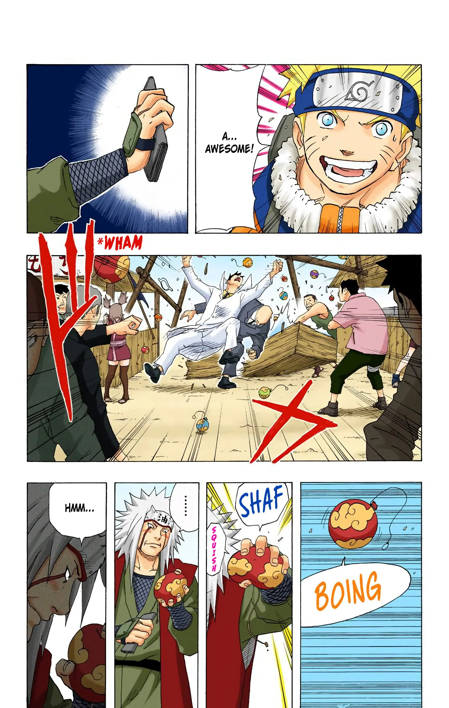 Naruto Colored Manga Online, chapter 150, page 15