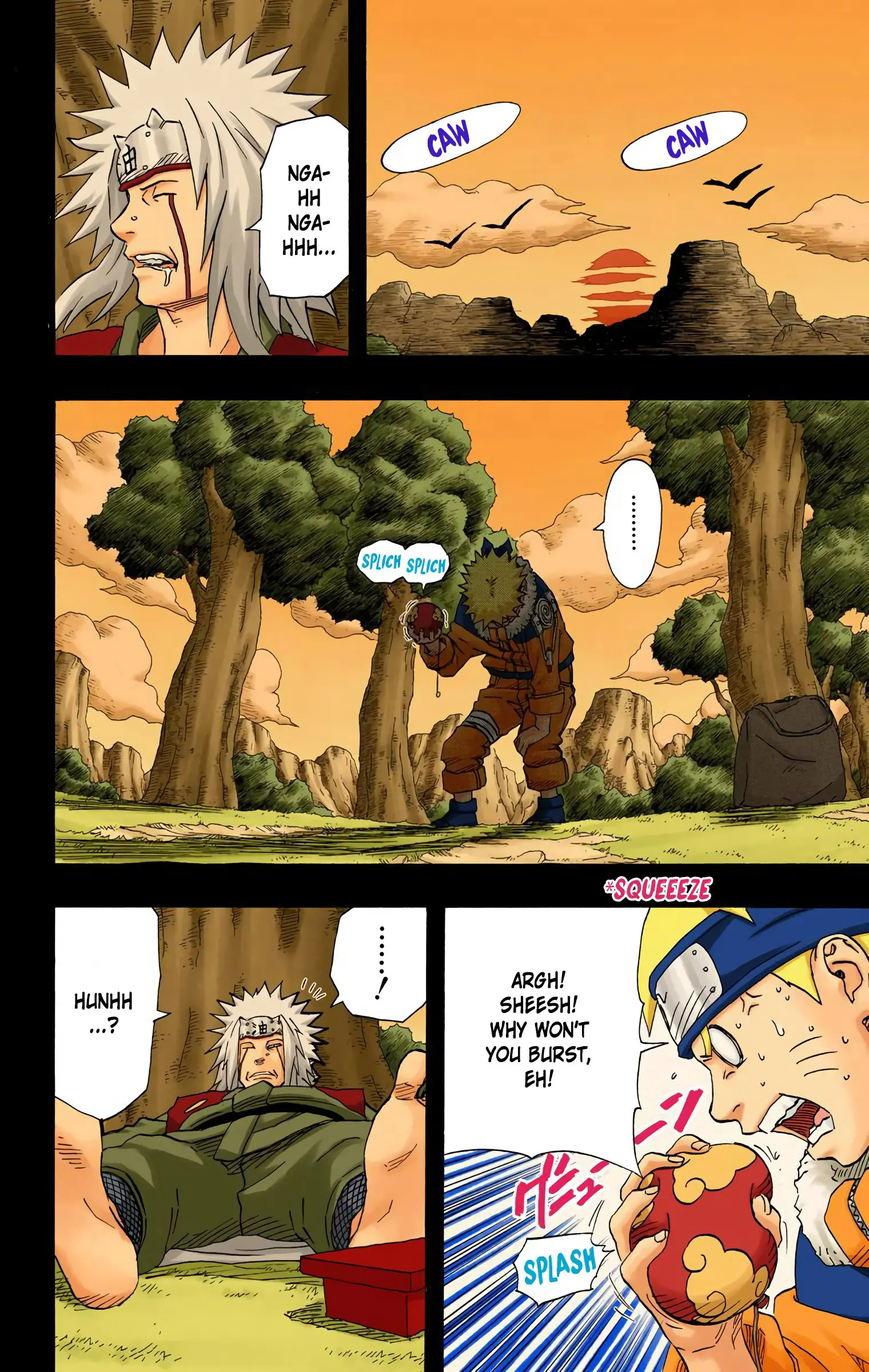 Naruto Colored Manga Online, chapter 151, page 7