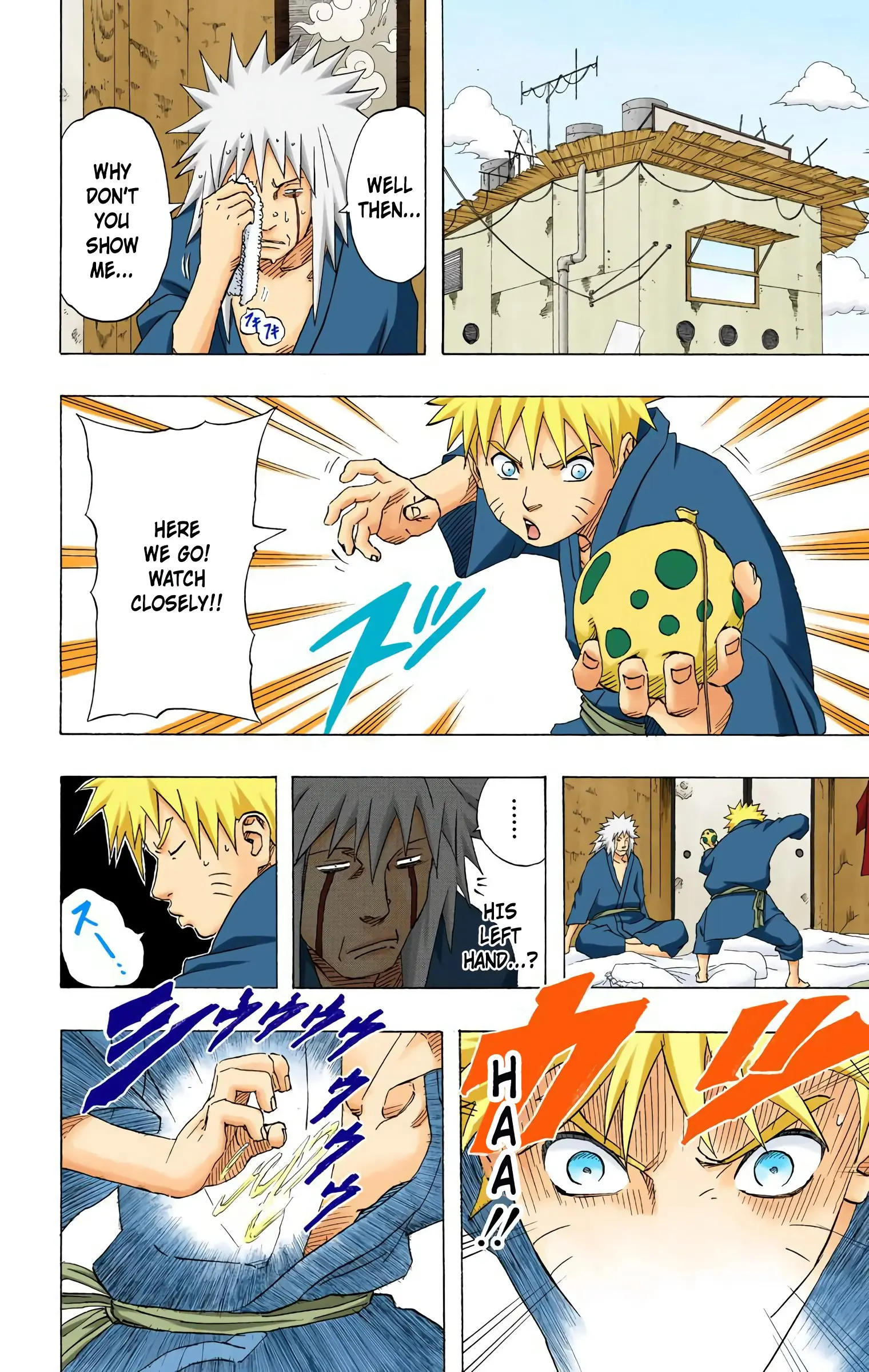 Naruto Colored Manga Online, chapter 152, page 2