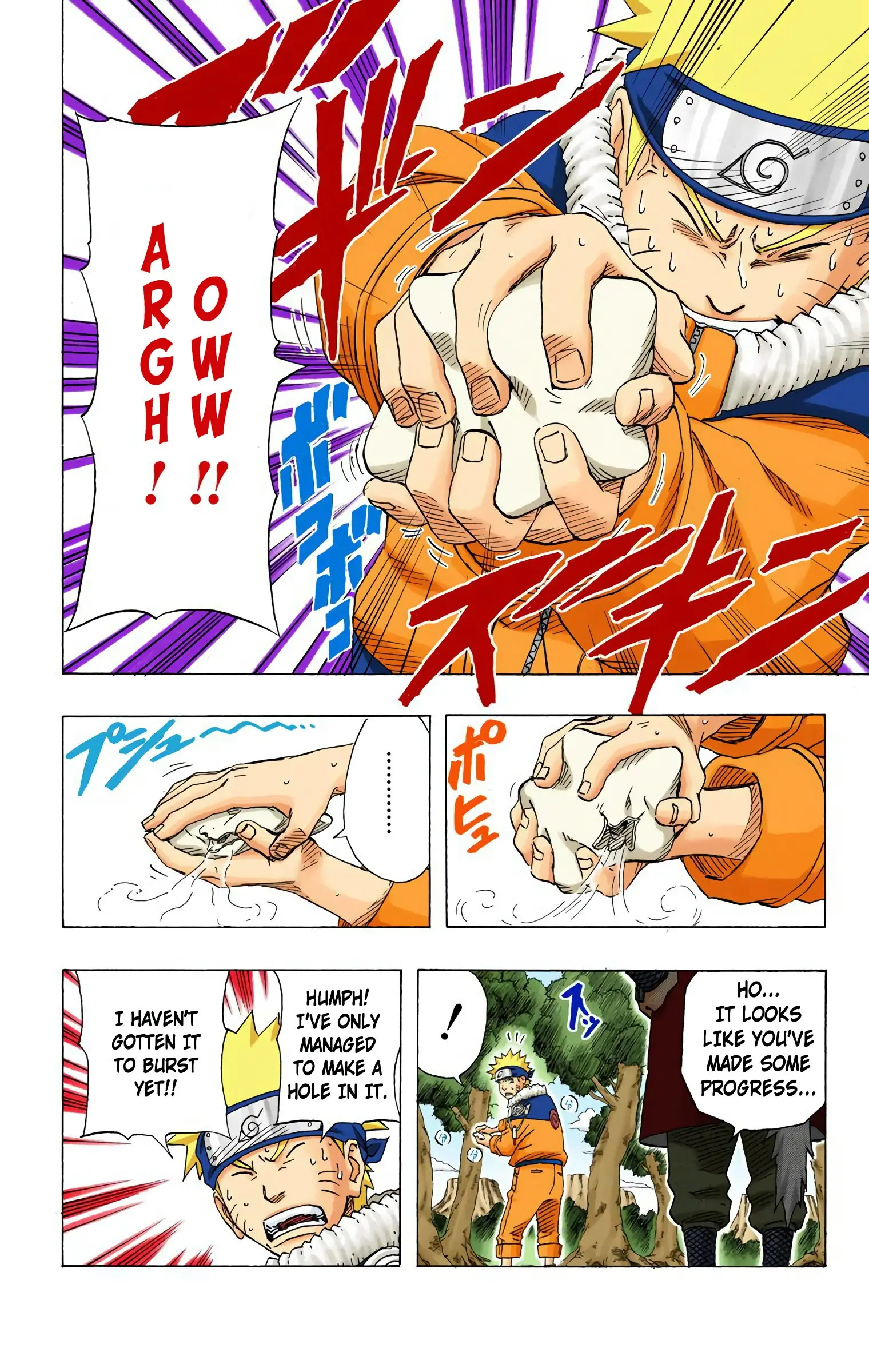 Naruto Colored Manga Online, chapter 152, page 18
