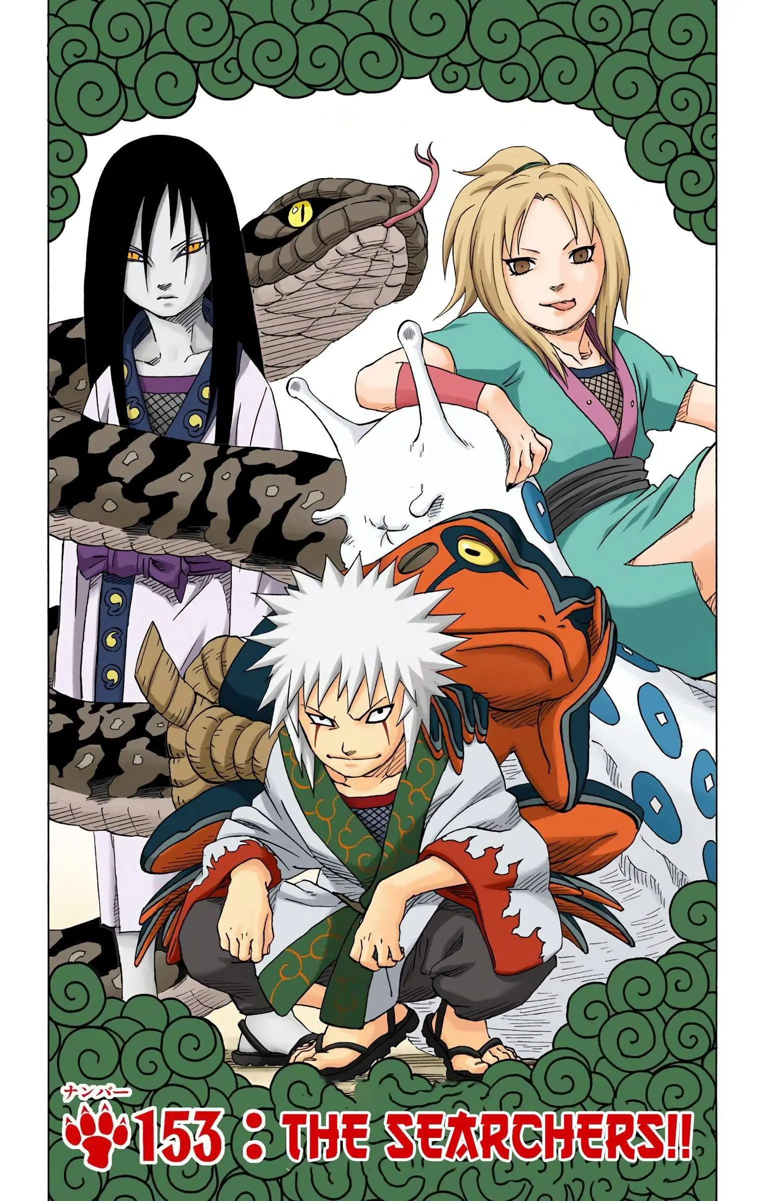 Naruto Colored Manga Online, chapter 153, page 1
