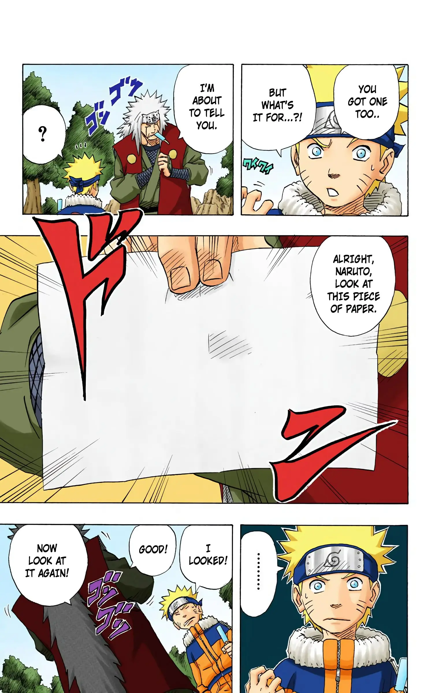 Naruto Colored Manga Online, chapter 153, page 3