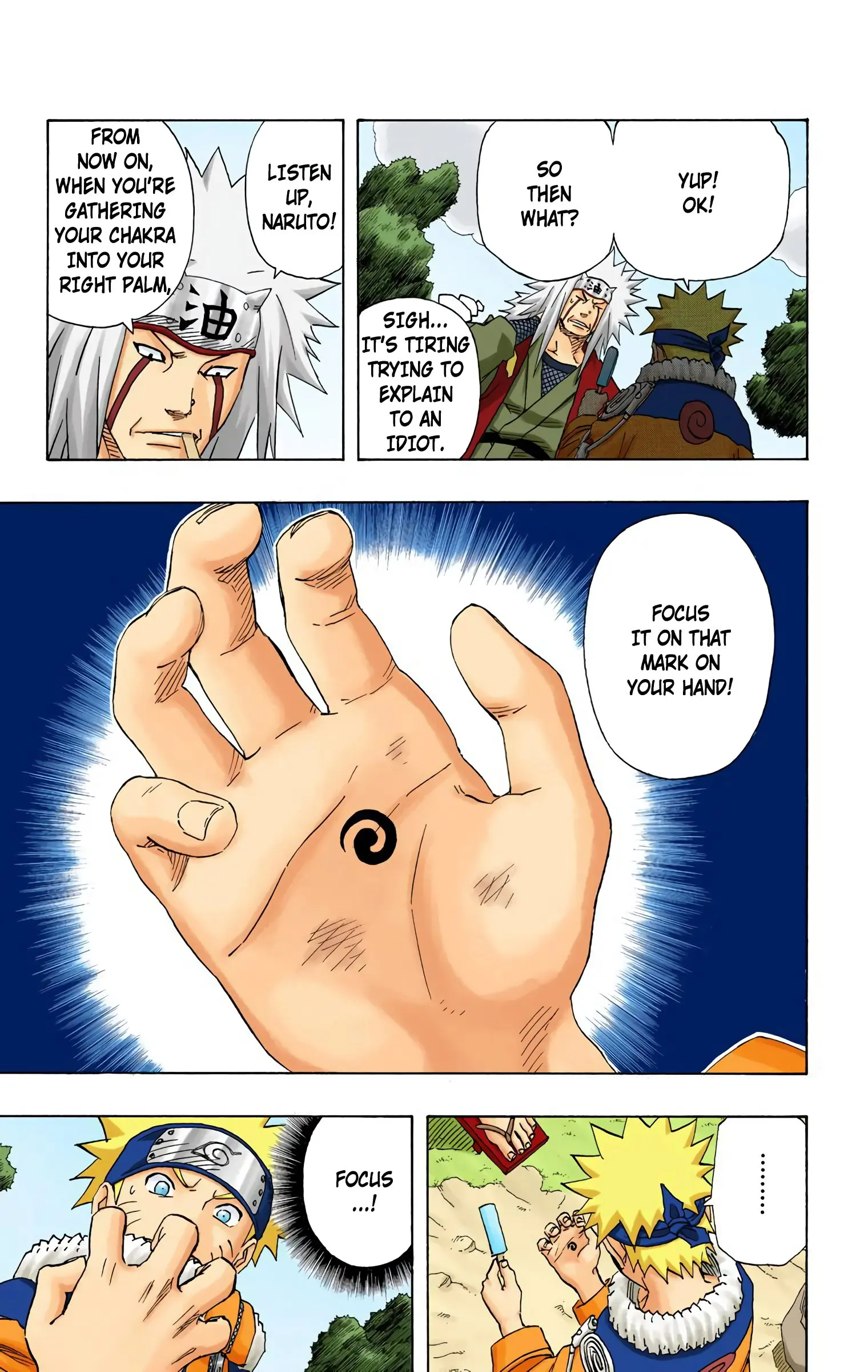 Naruto Colored Manga Online, chapter 153, page 7