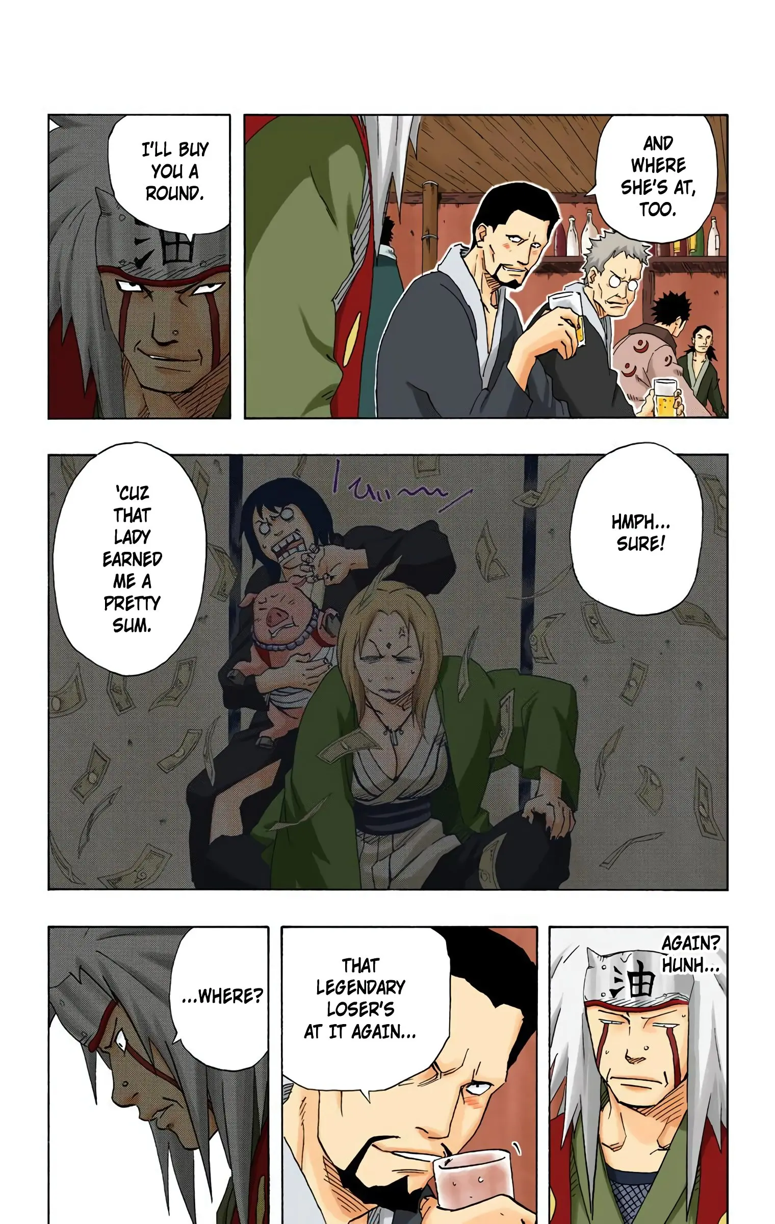 Naruto Colored Manga Online, chapter 153, page 17