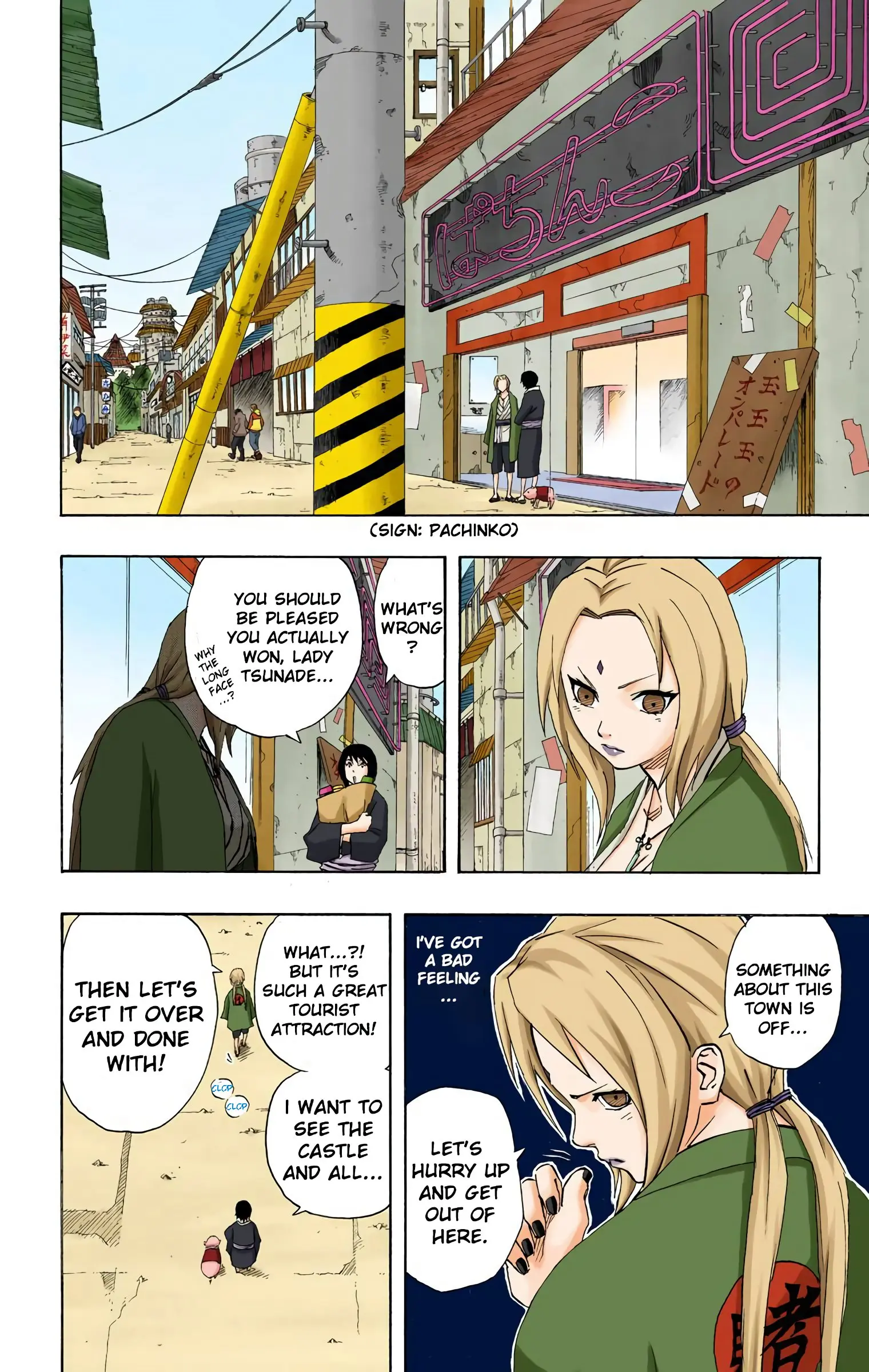 Naruto Colored Manga Online, chapter 154, page 8