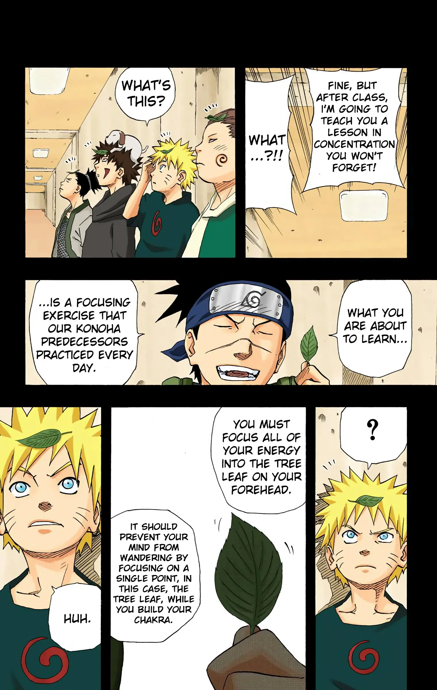Naruto Colored Manga Online, chapter 154, page 15