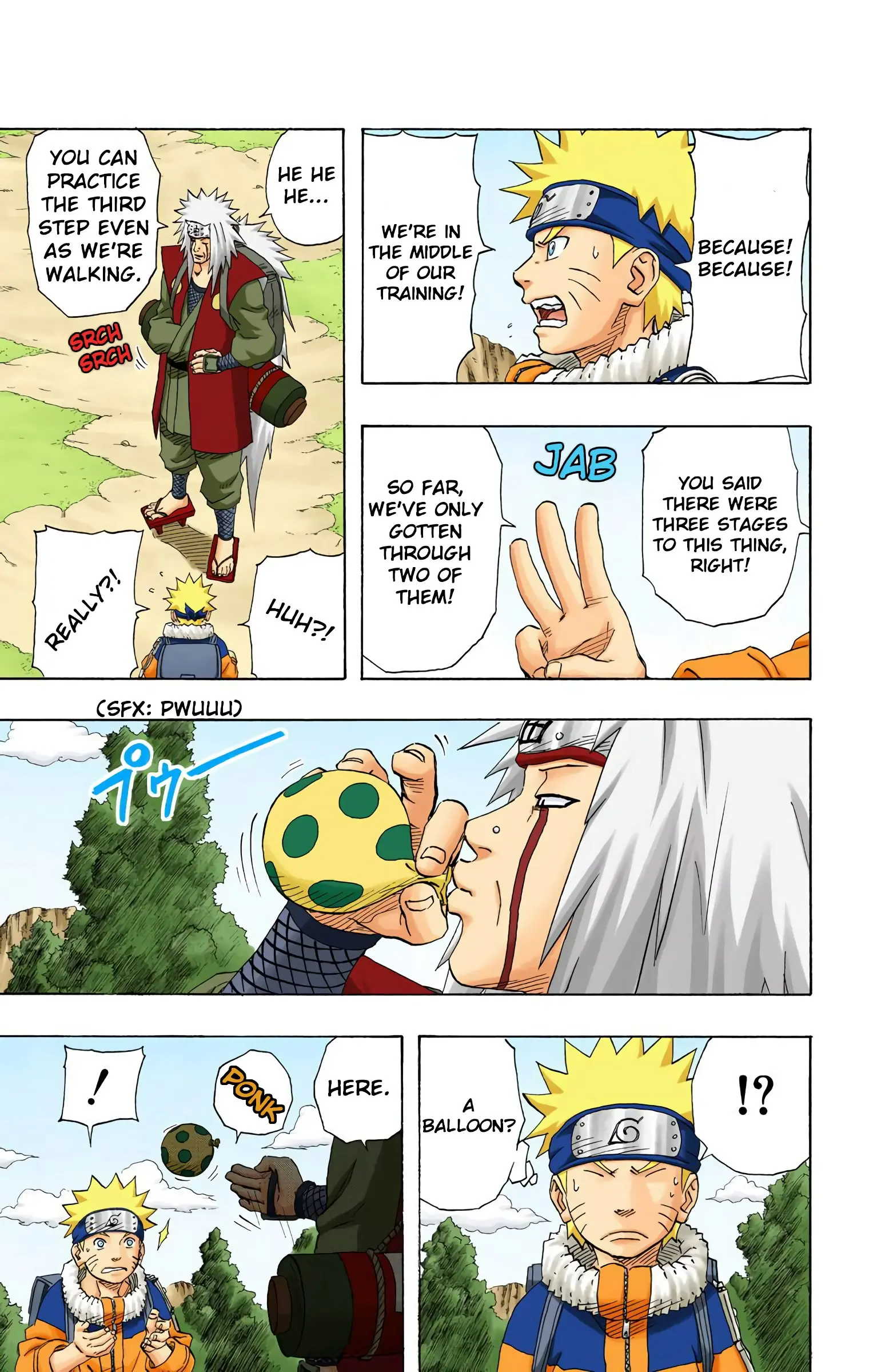 Naruto Colored Manga Online, chapter 155, page 3