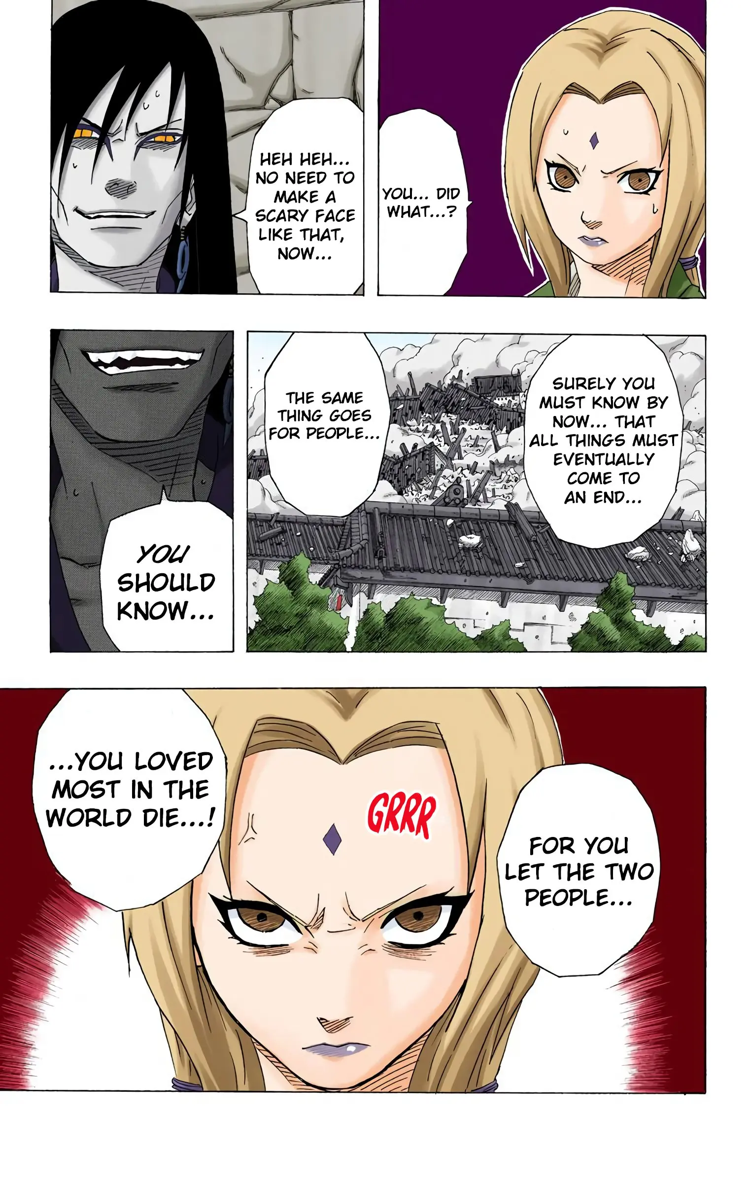 Naruto Colored Manga Online, chapter 155, page 18