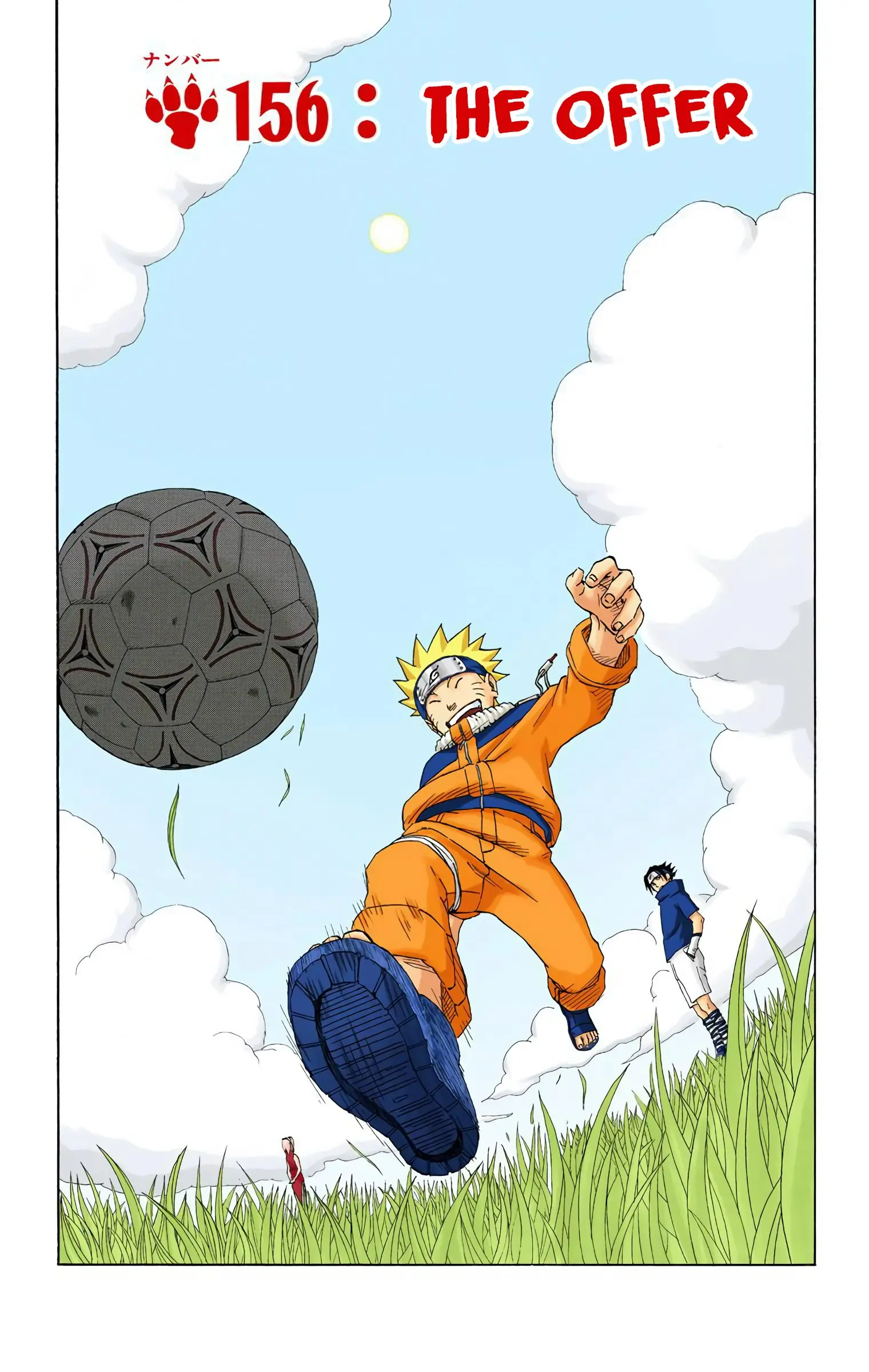 Naruto Colored Manga Online, chapter 156, page 1