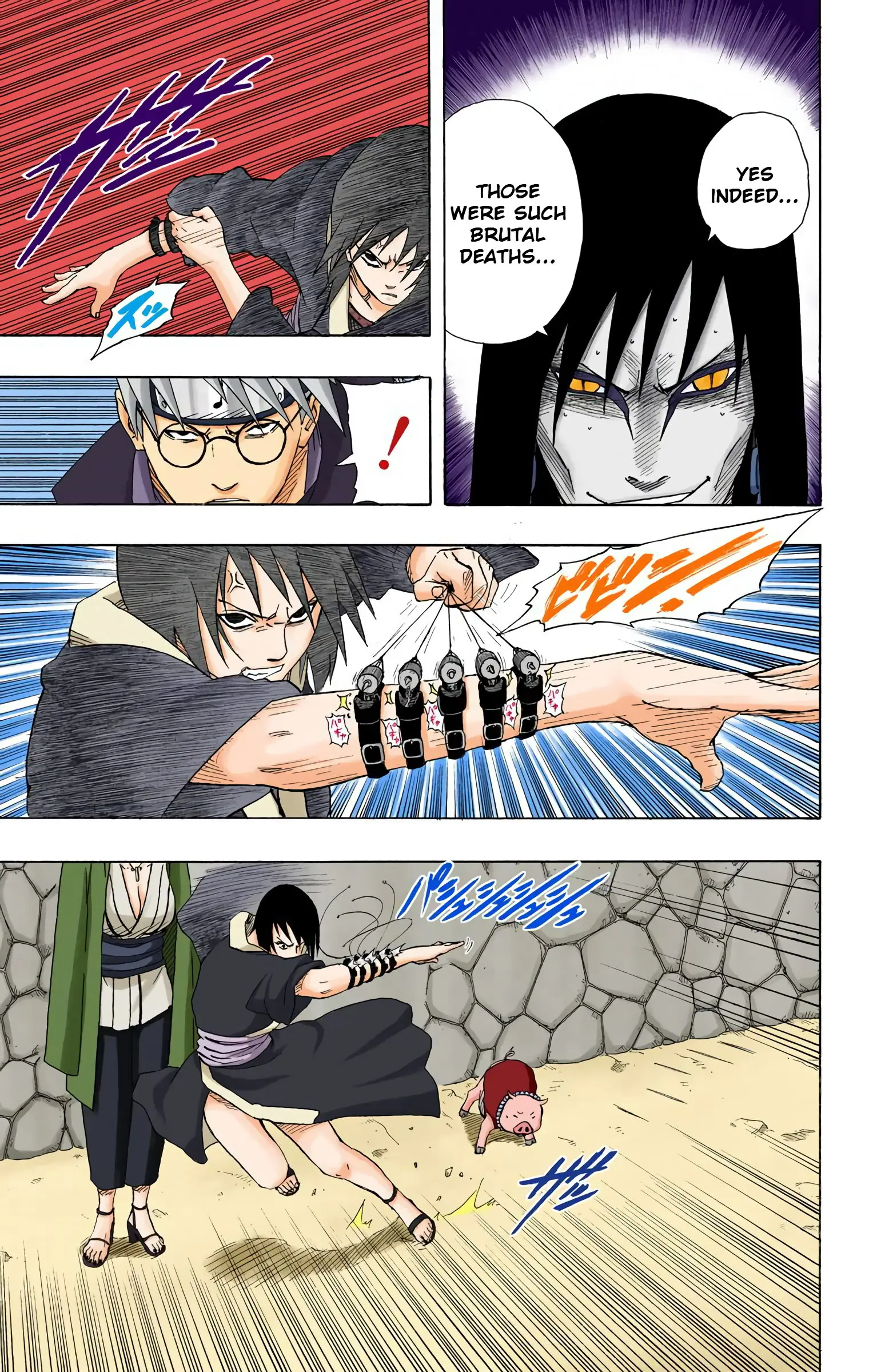Naruto Colored Manga Online, chapter 156, page 3