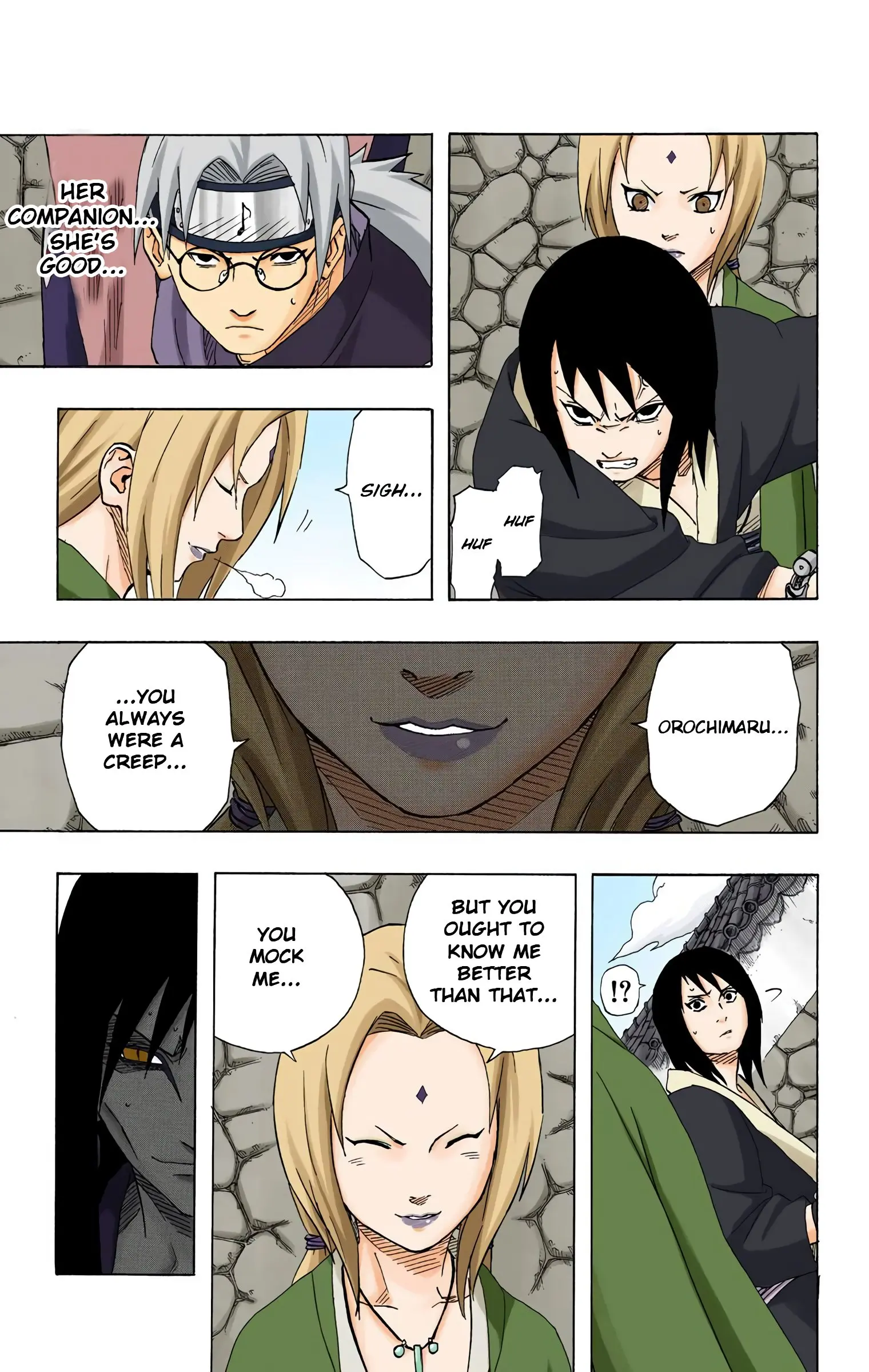 Naruto Colored Manga Online, chapter 156, page 5