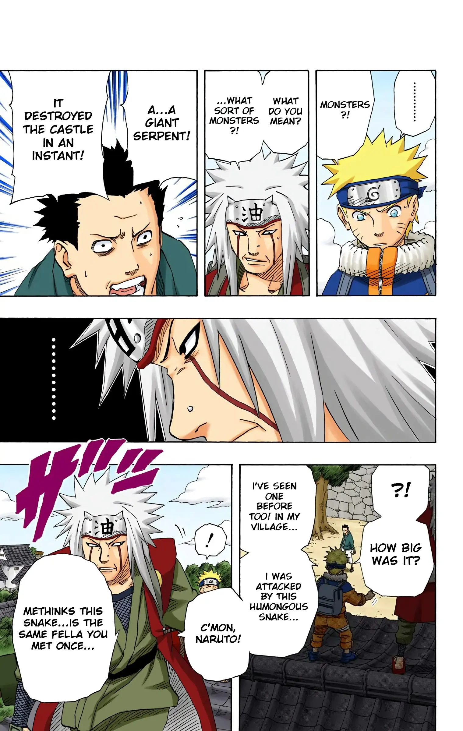 Naruto Colored Manga Online, chapter 157, page 3