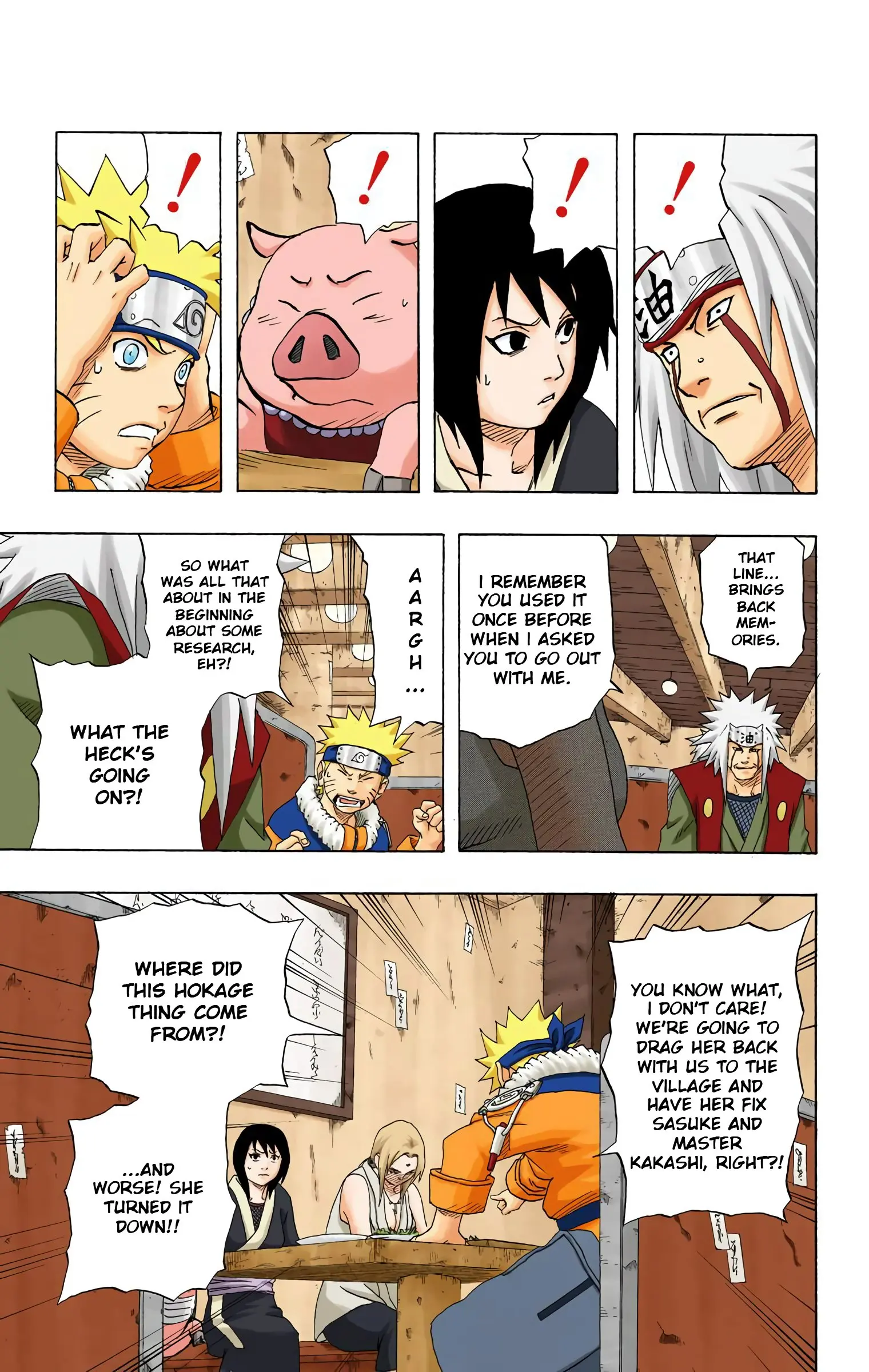 Naruto Colored Manga Online, chapter 158, page 3