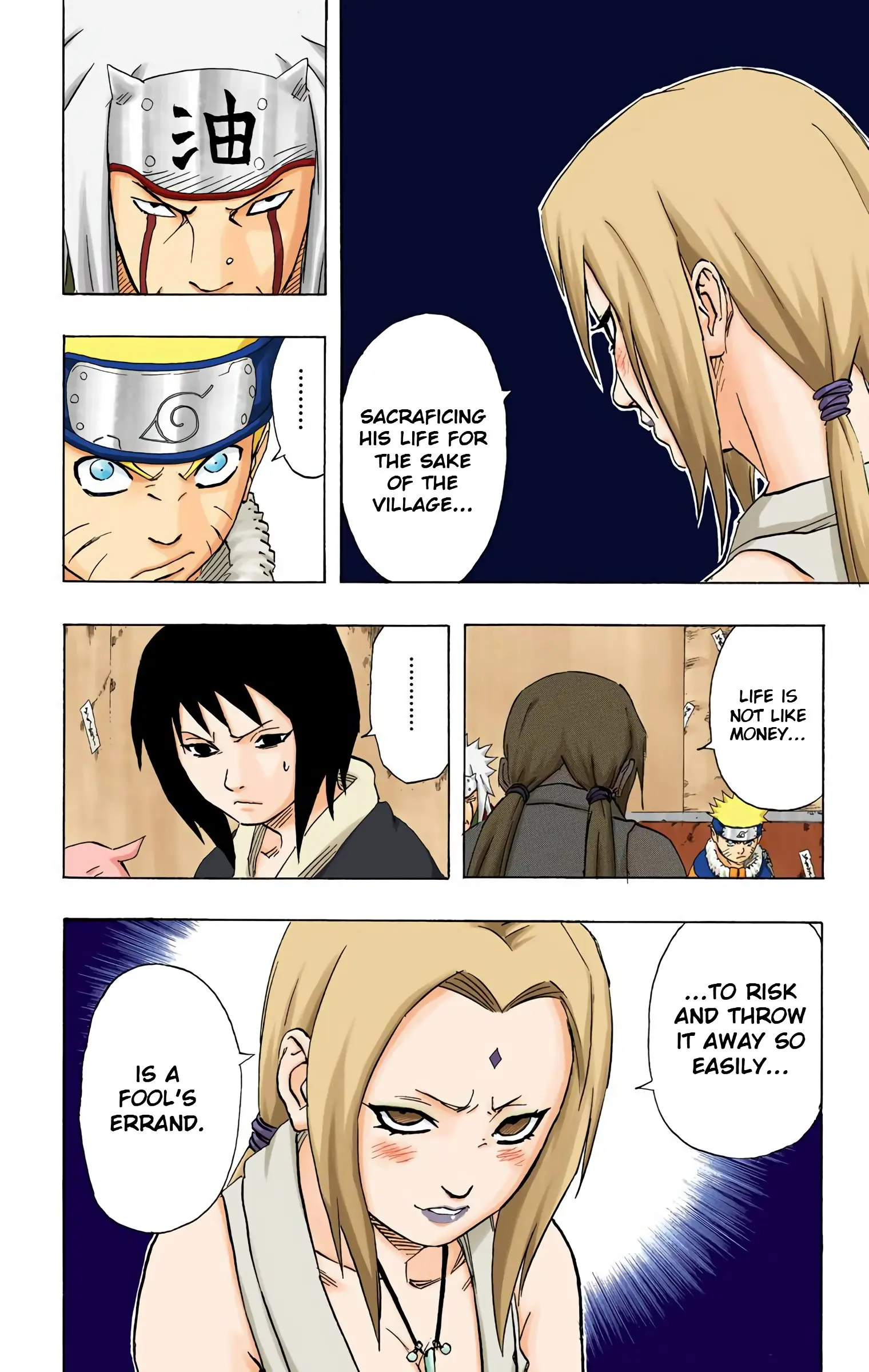 Naruto Colored Manga Online, chapter 158, page 6