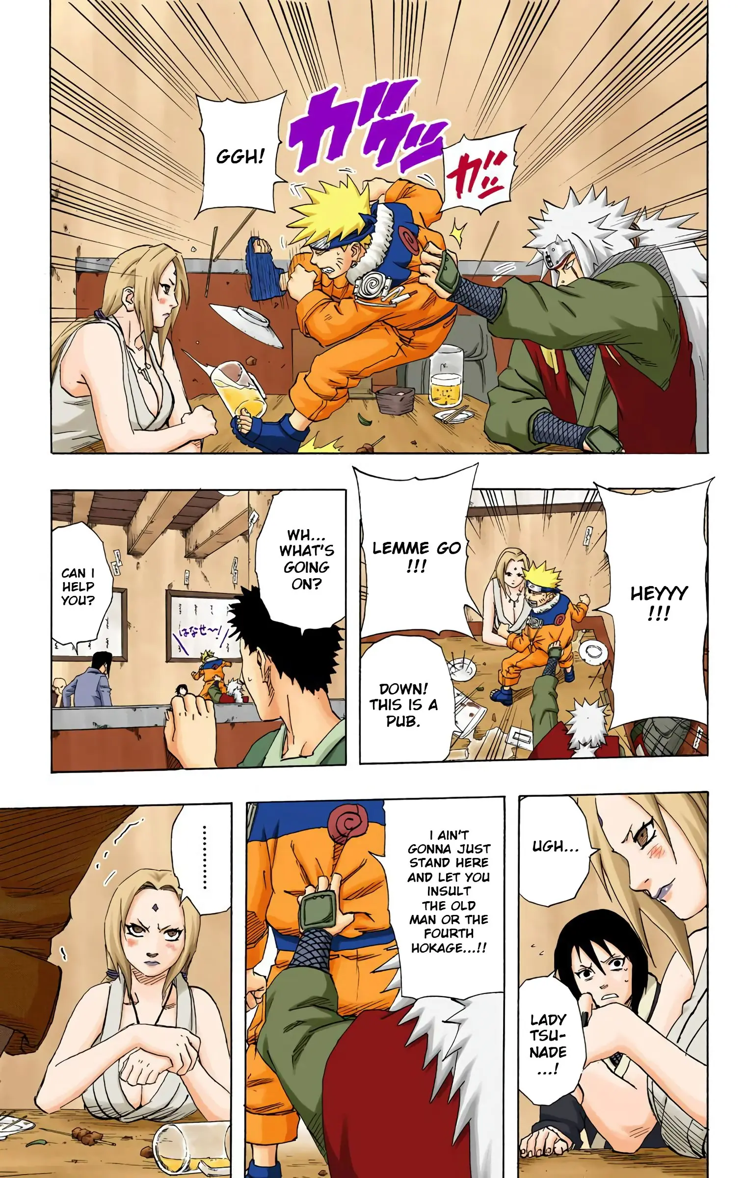 Naruto Colored Manga Online, chapter 158, page 9